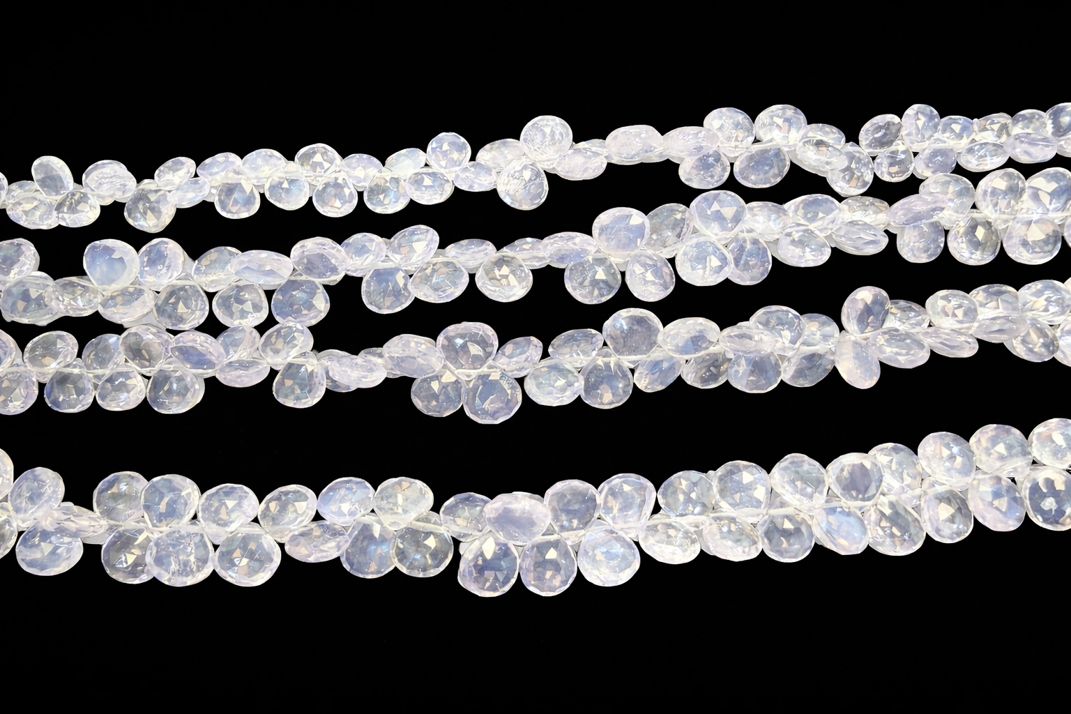 Scorolite Heart Faceted