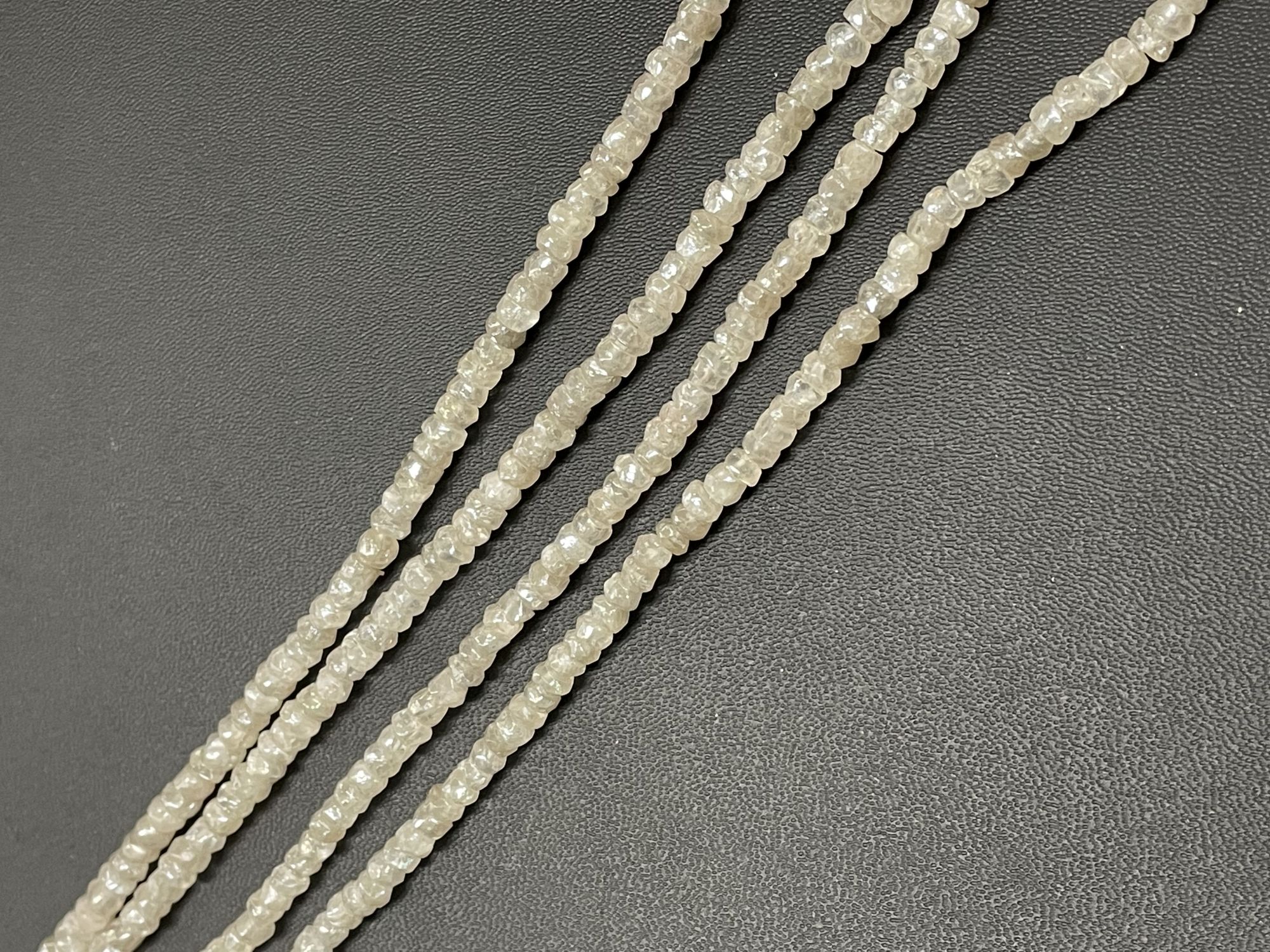 Zircon Rondelle Organic Cut Faceted