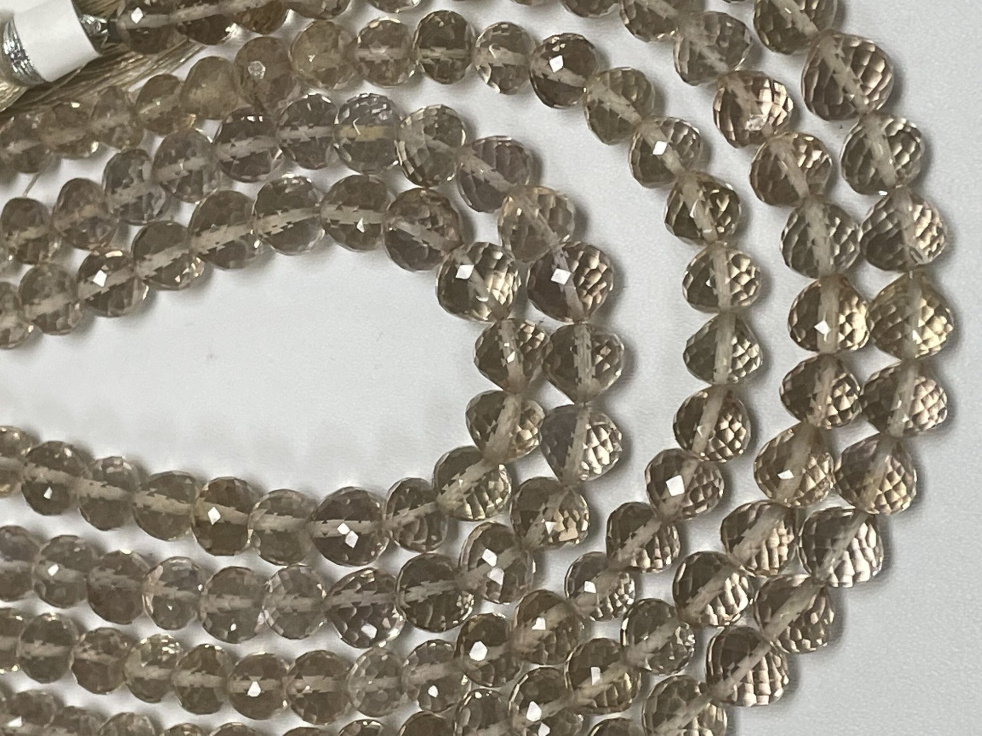 Champagne Quartz Onion Faceted