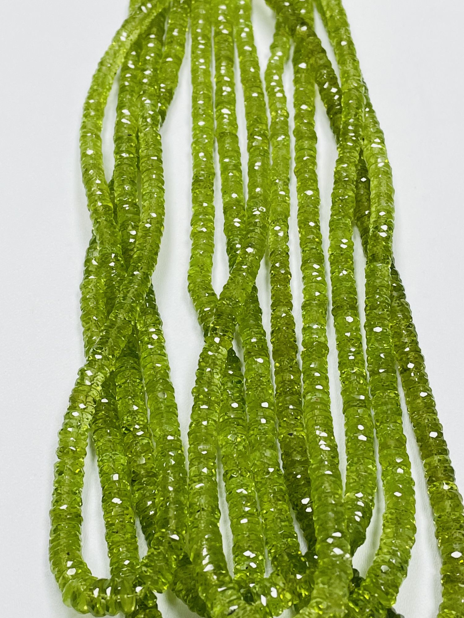 Peridot Tire Faceted