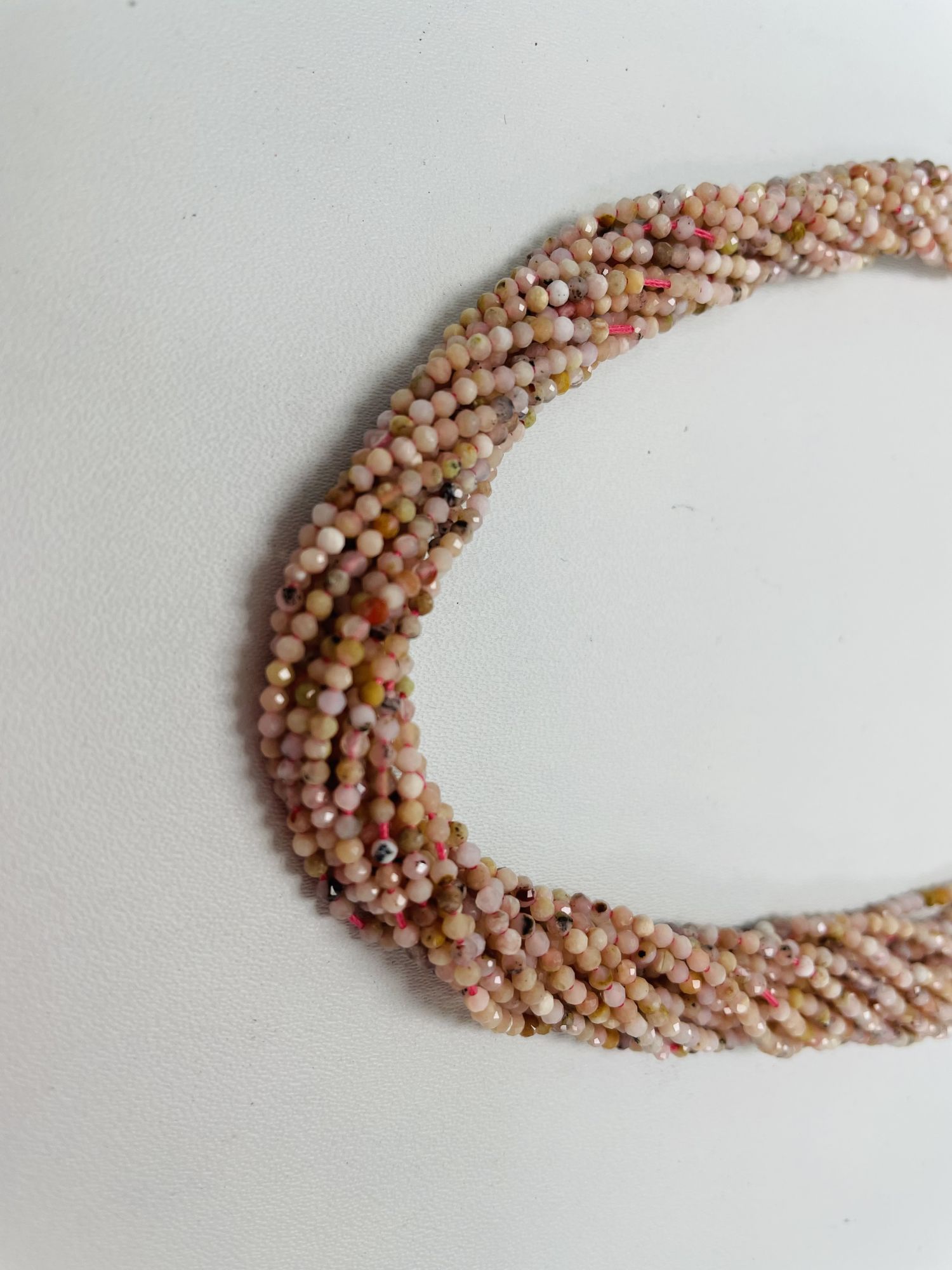 Shaded Opal Rondelle Faceted