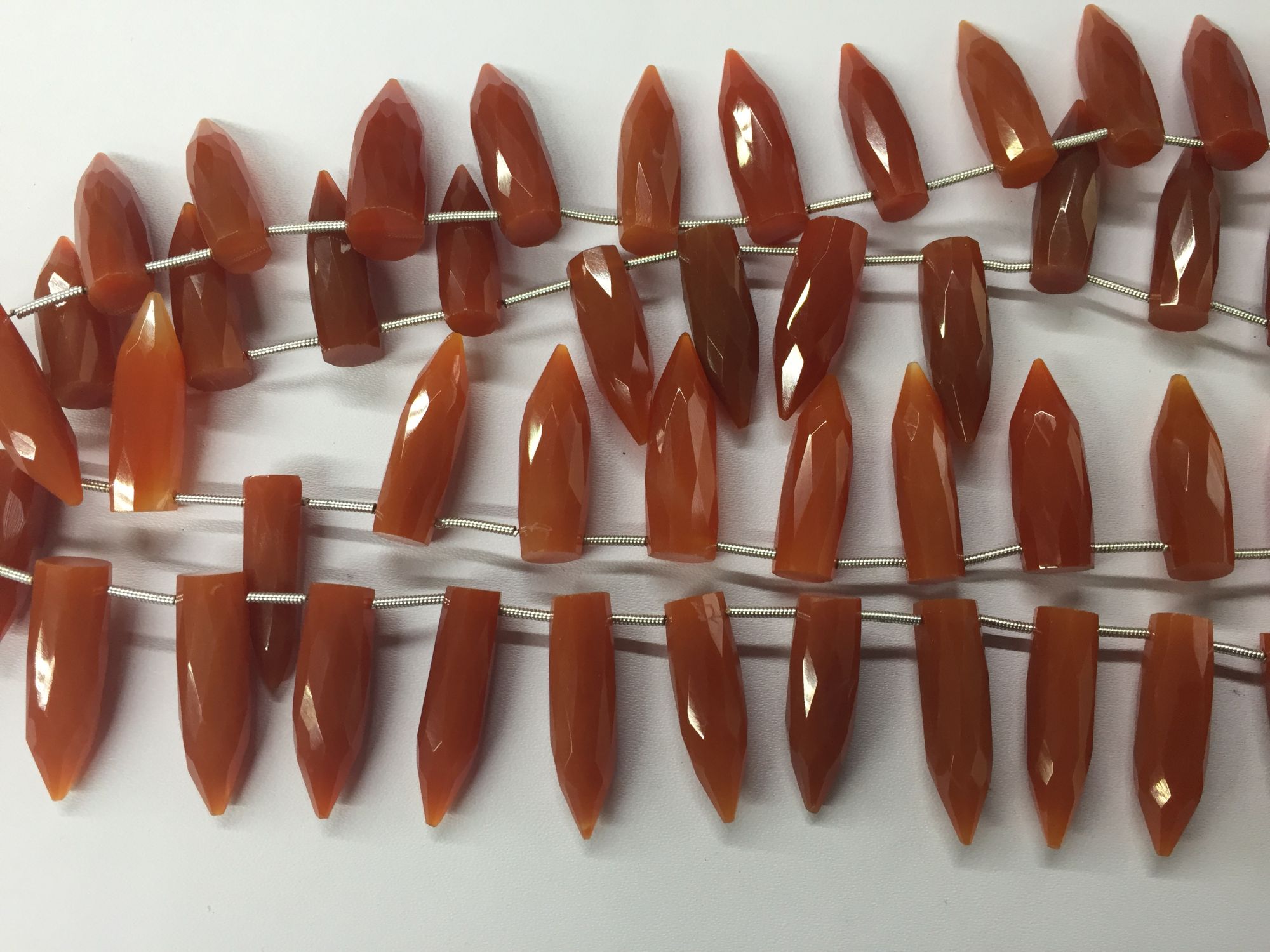 Carnelian Bullets Faceted