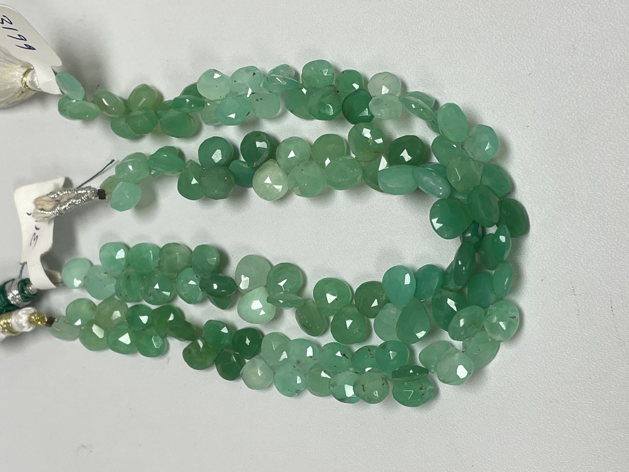 Chrysoprase Heart Faceted