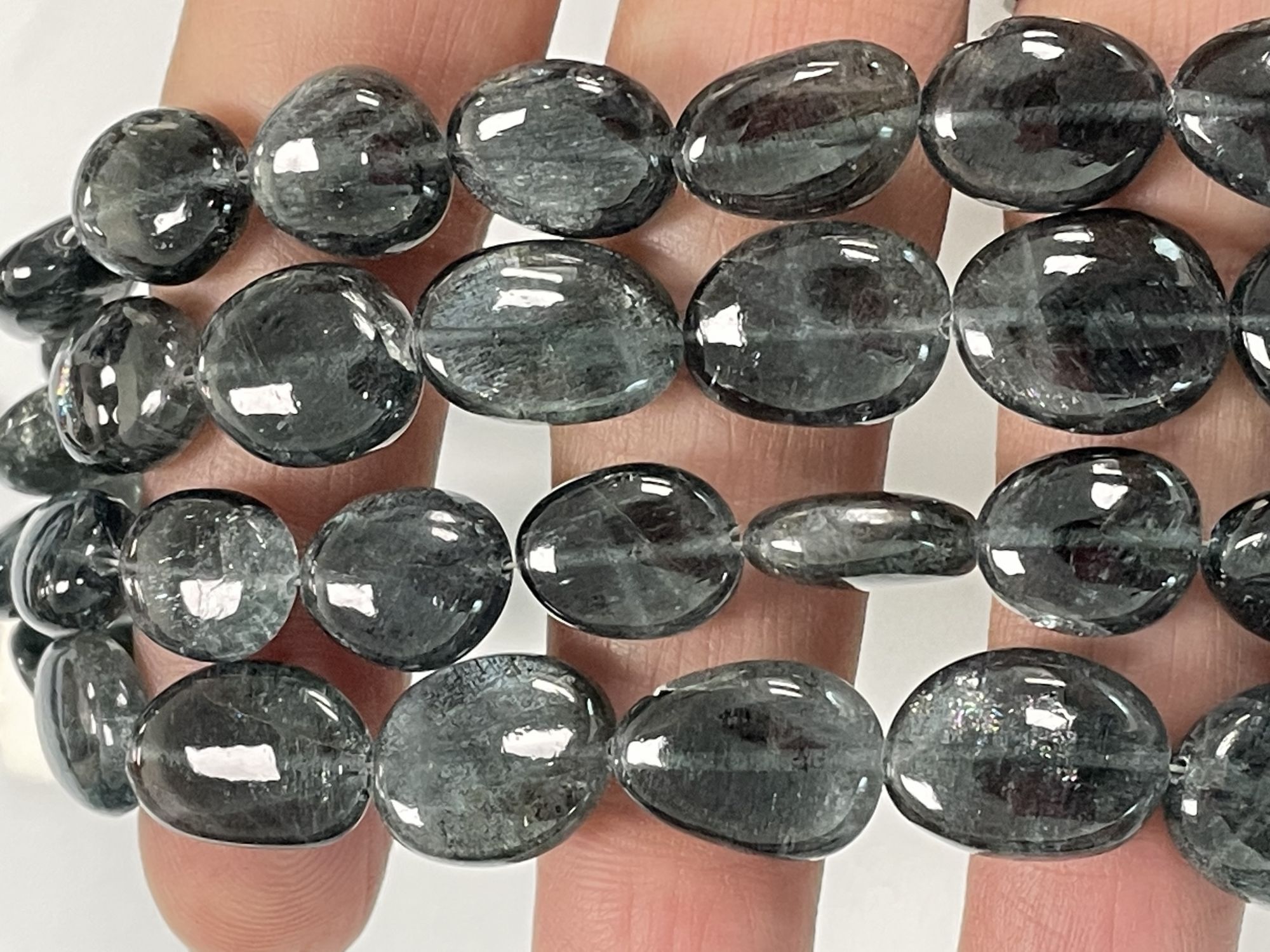 Moss Aquamarine Nugget Smooth