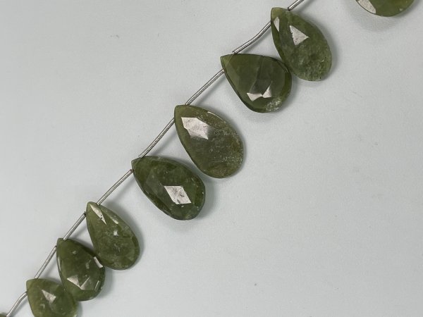 Vesuvianite Pear Faceted