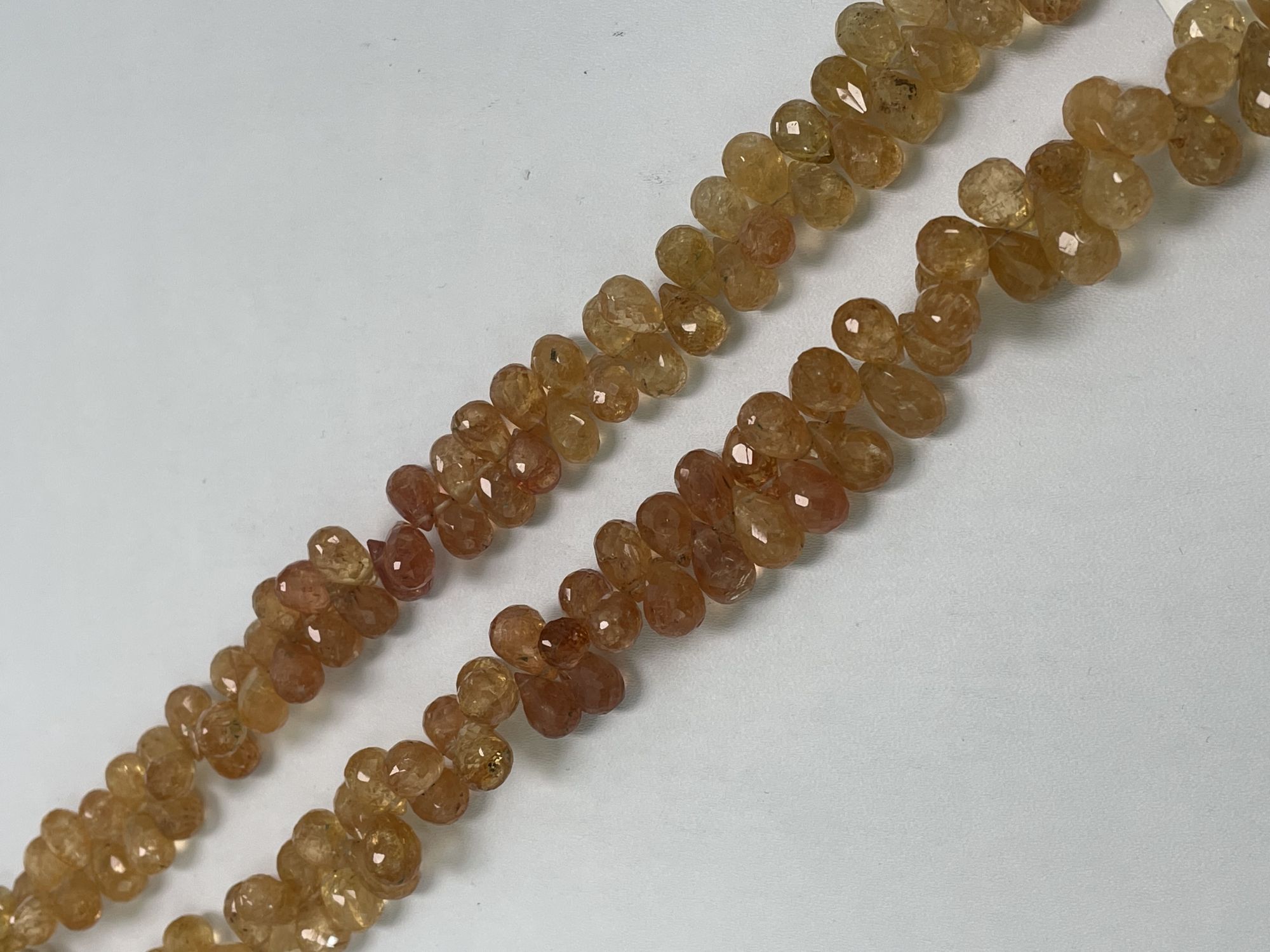 Imperial Topaz Drop Faceted