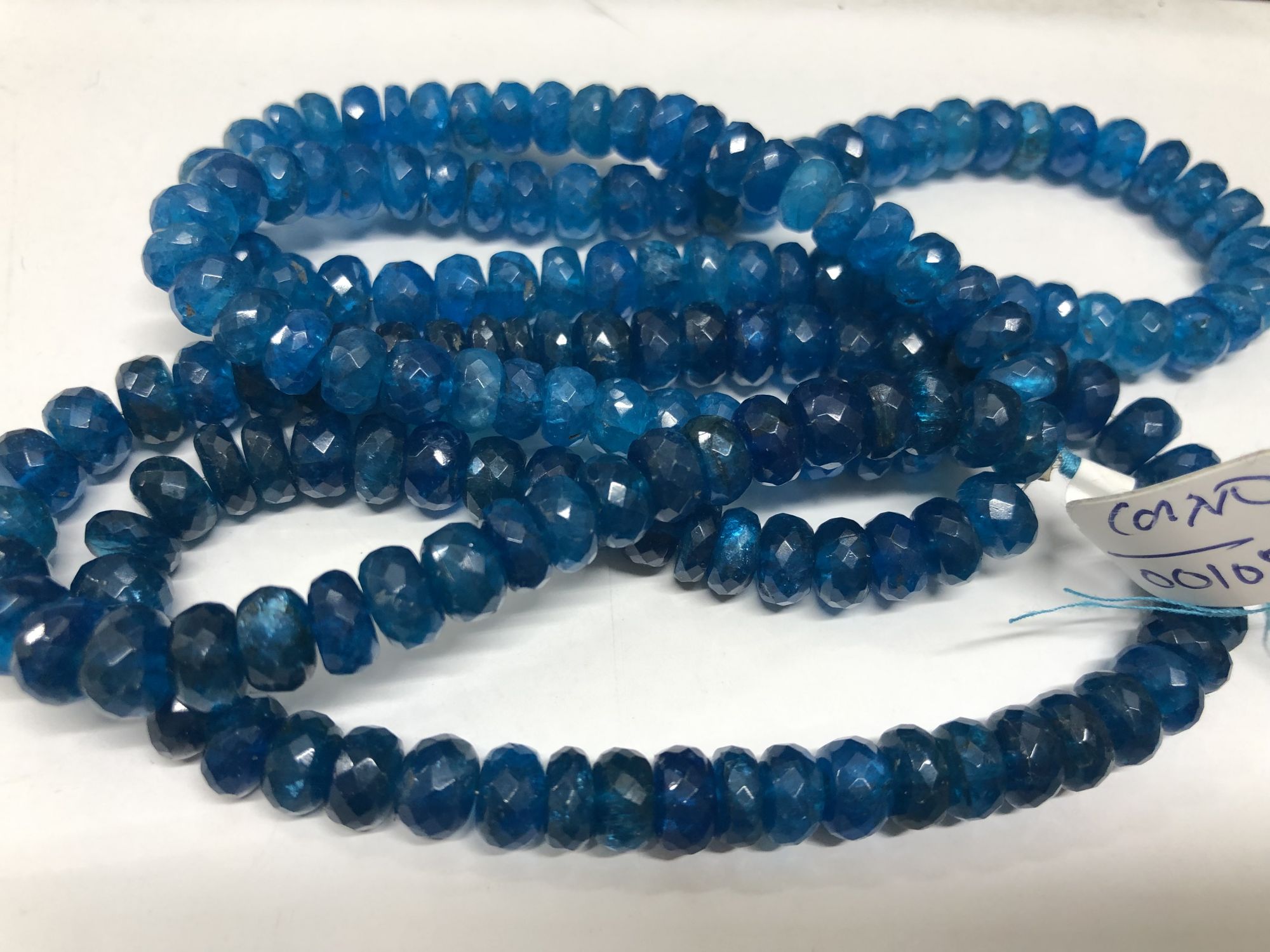 Apatite Rondelles Faceted