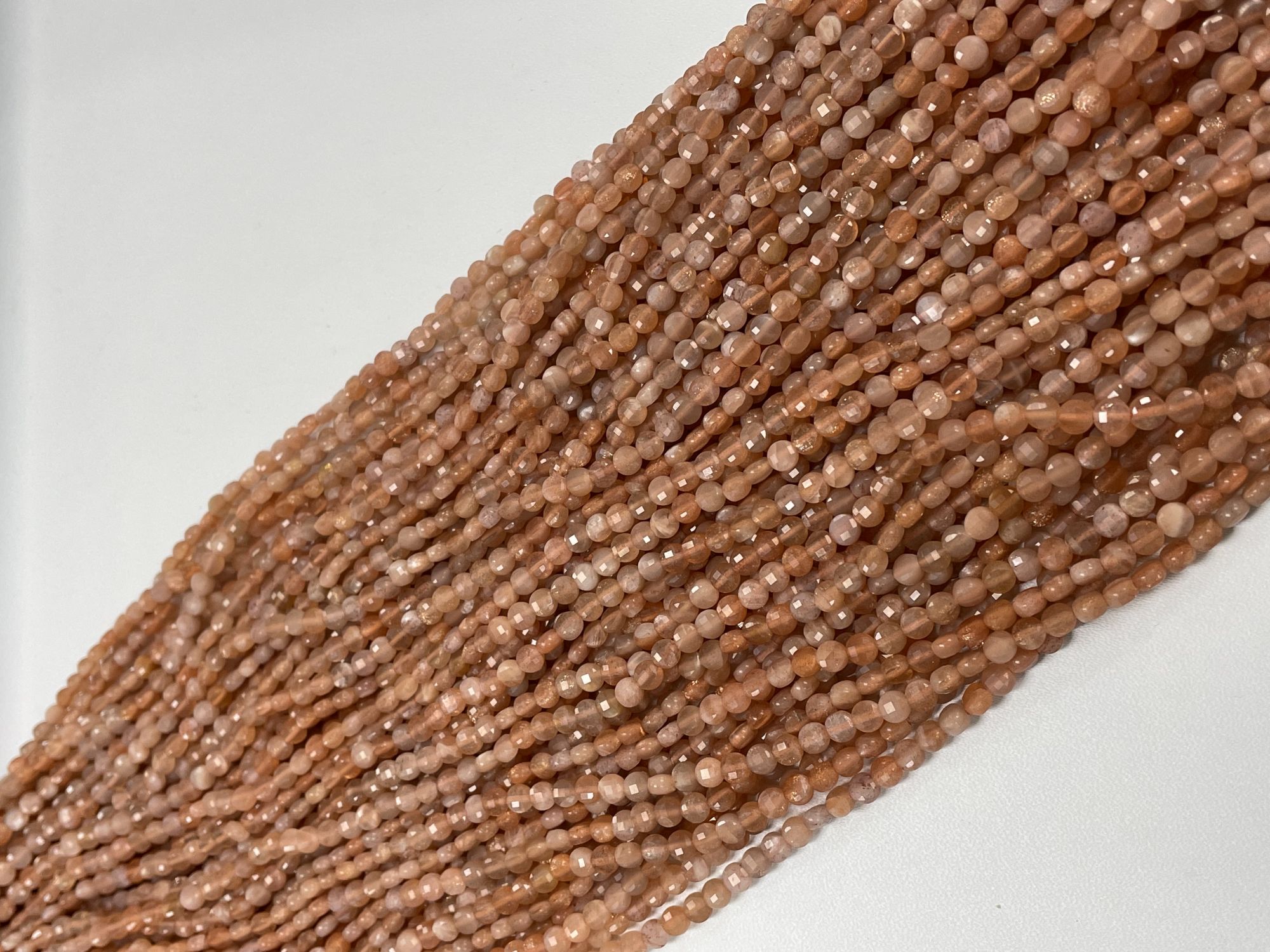 Sunstone Coin Faceted