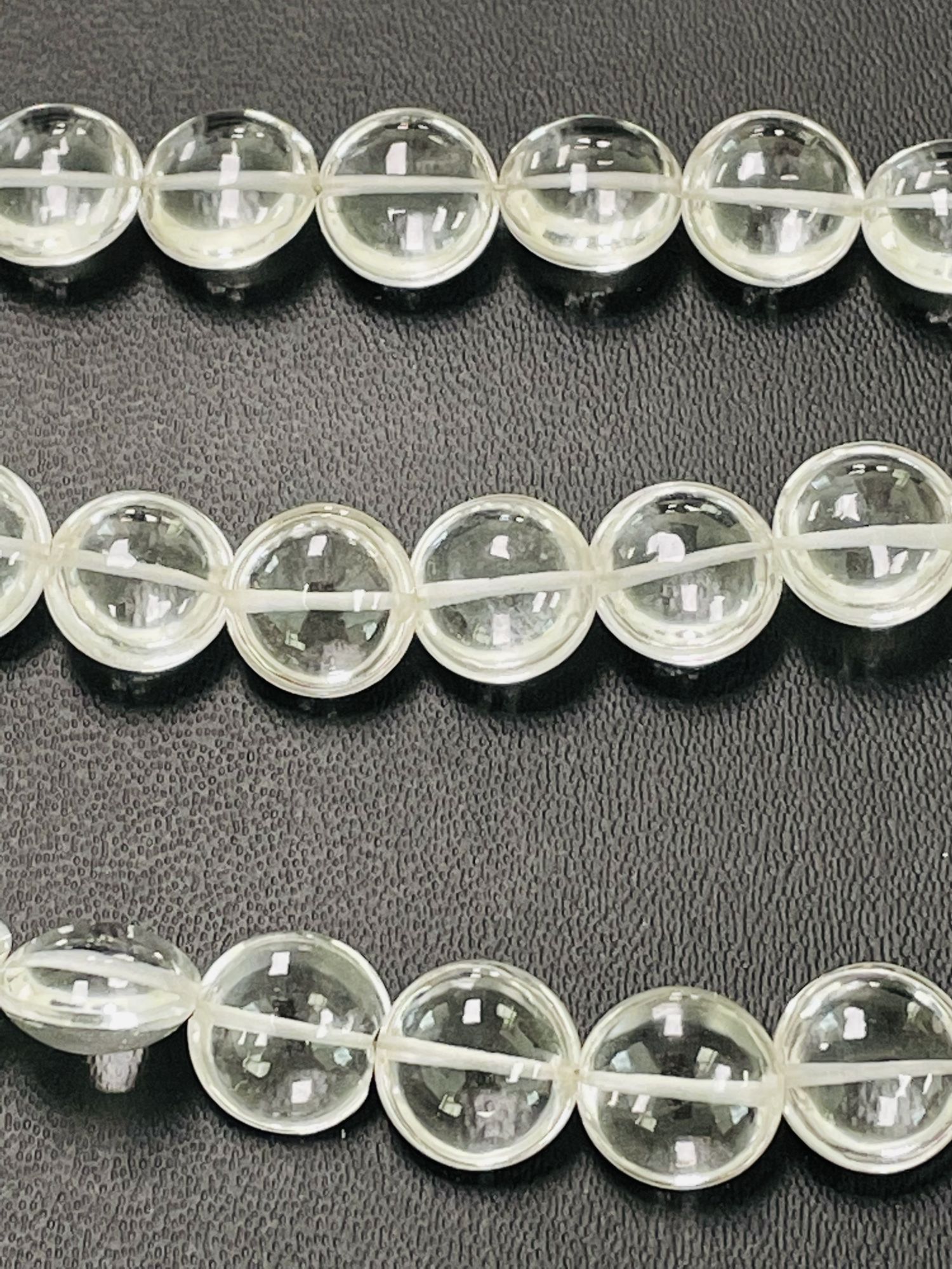 Crystal Quartz Coin Smooth