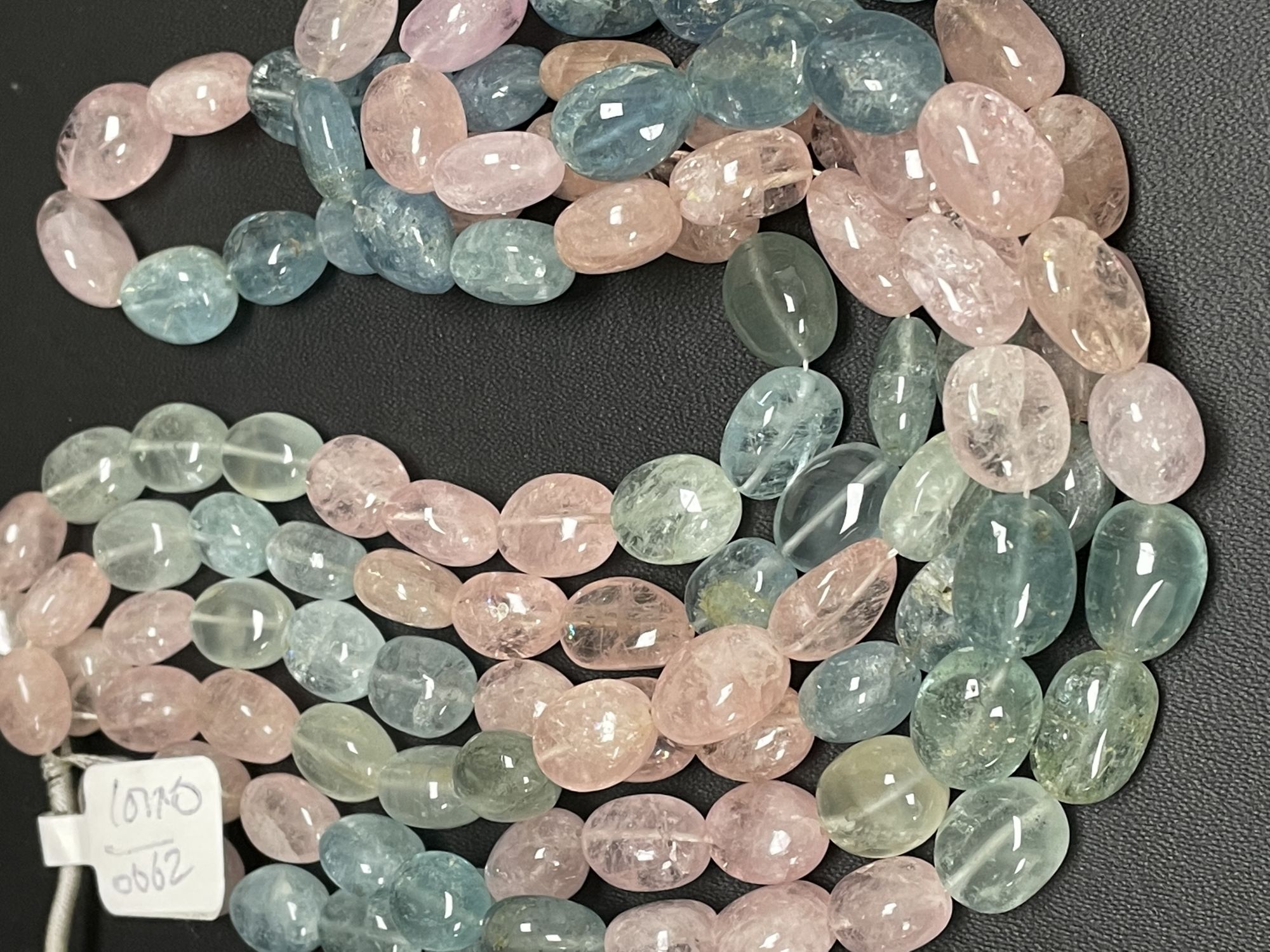 Multi Aquamarine Nugget Smooth