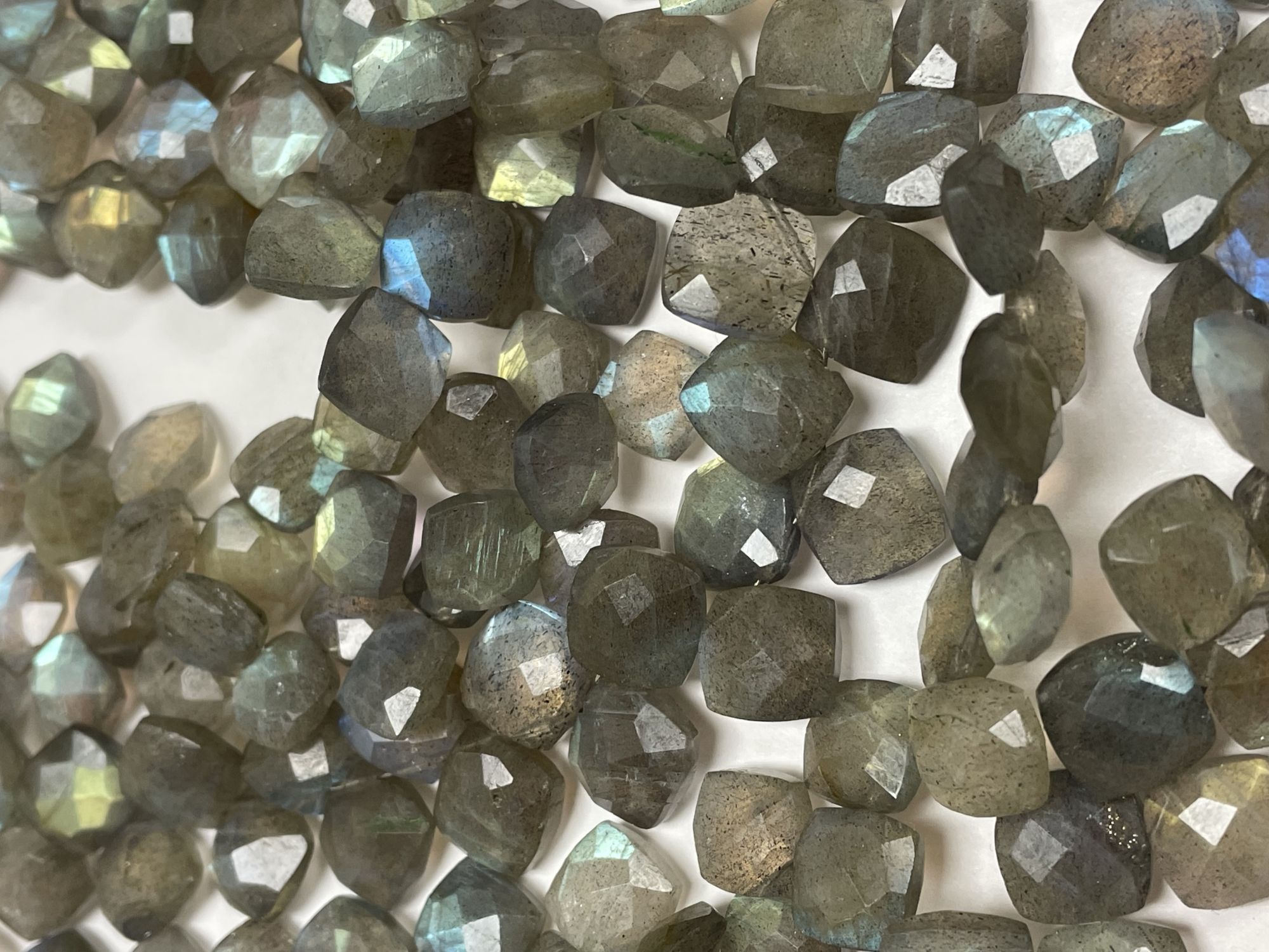 Labradorite Cushion Faceted