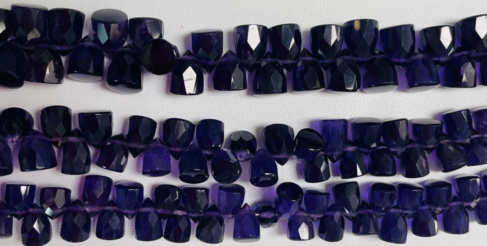 Purple Amethyst Bullet Faceted