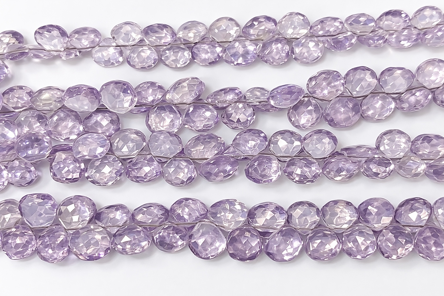 Scorolite Heart Faceted