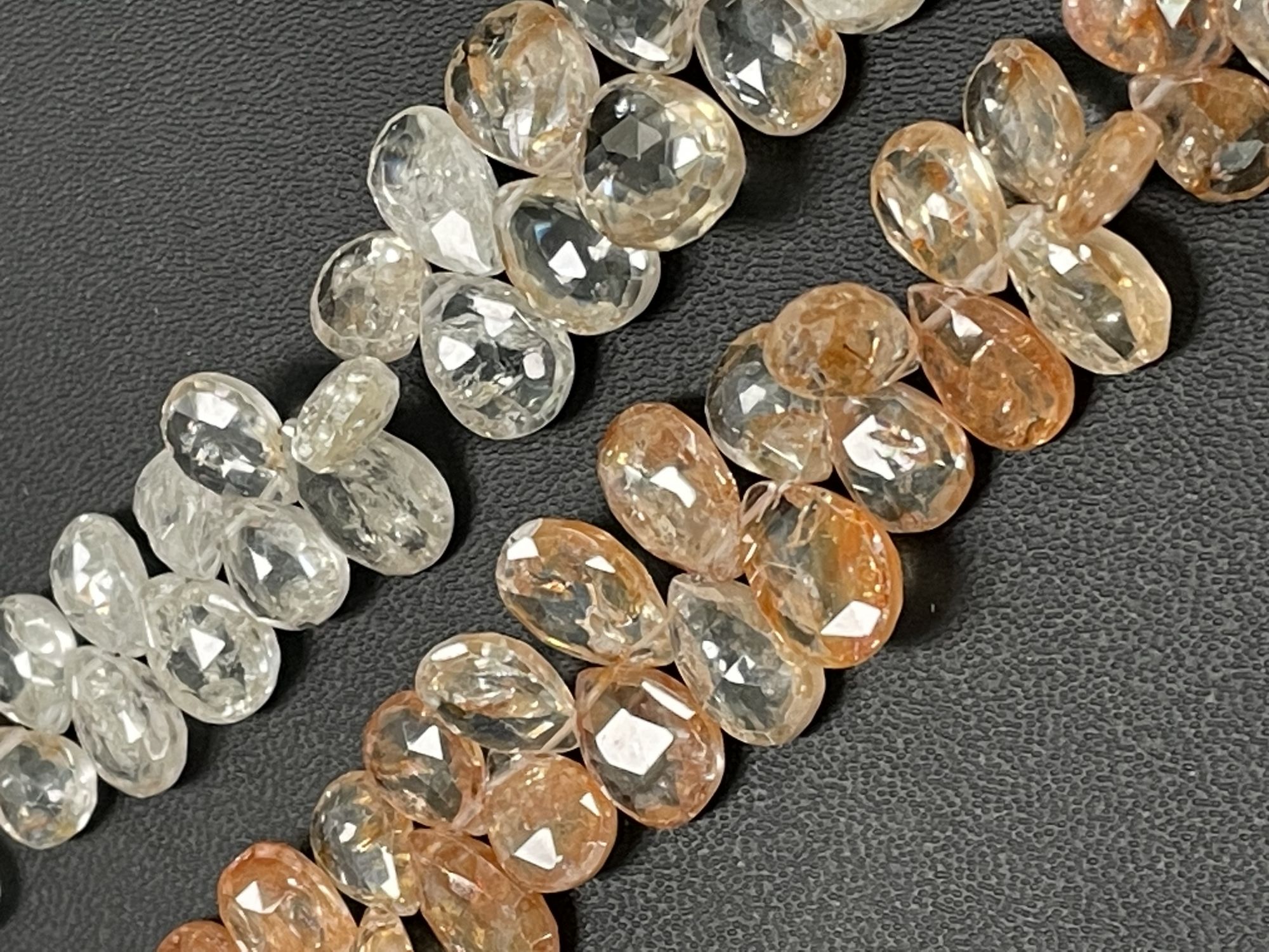 Imperial Topaz Pear Faceted