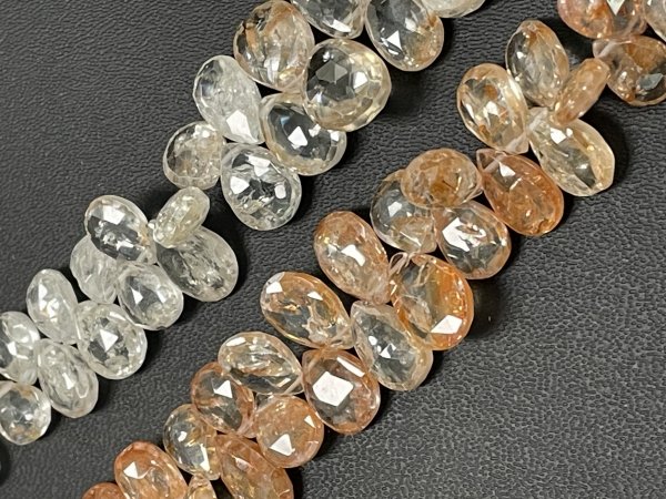 Imperial Topaz Pear Faceted