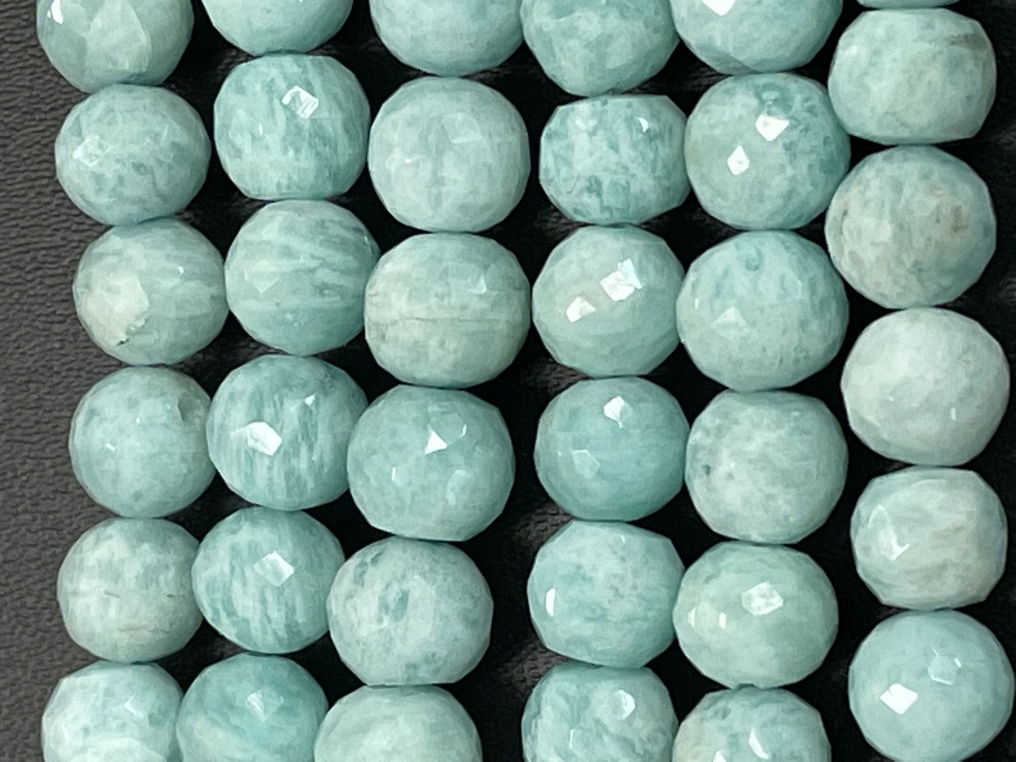 Amazonite Round Faceted