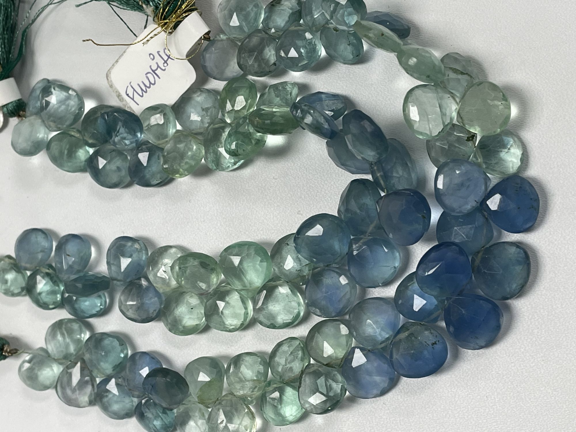 Fluorite Heart Faceted