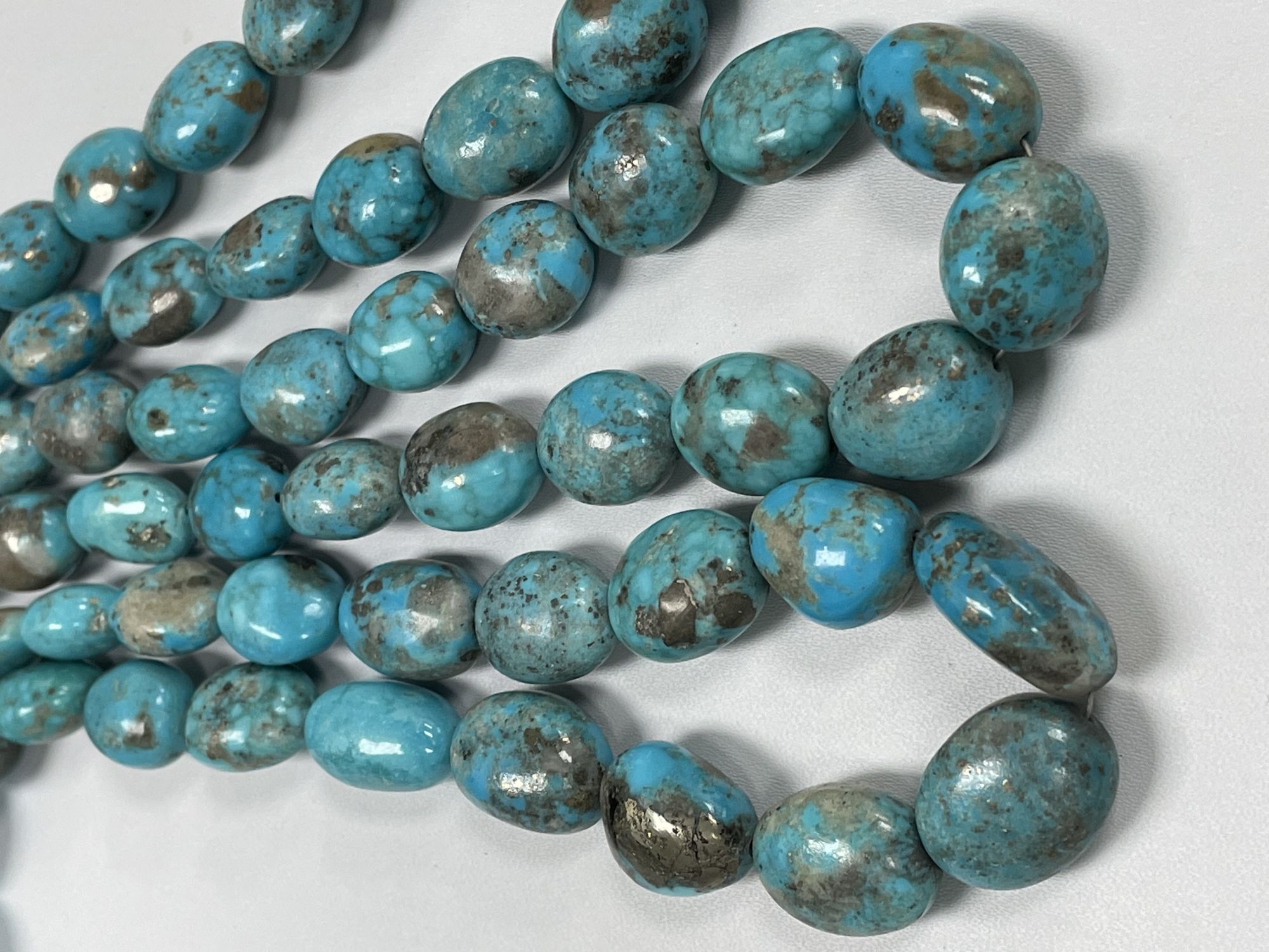 Turquoise Oval Smooth