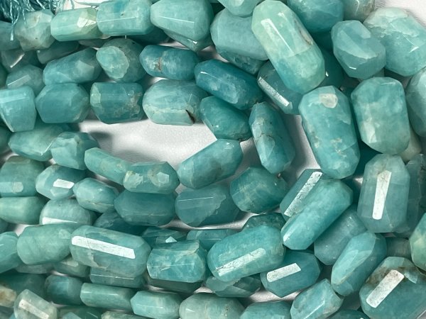 Amazonite Nugget Faceted