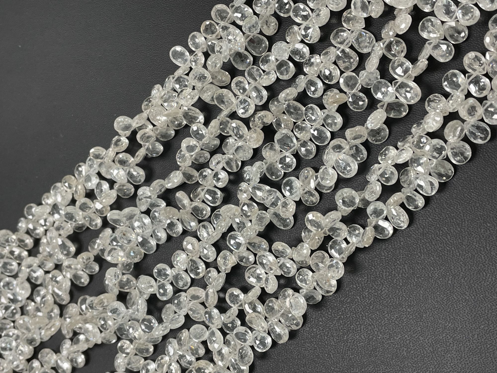 Zircon Pear Faceted