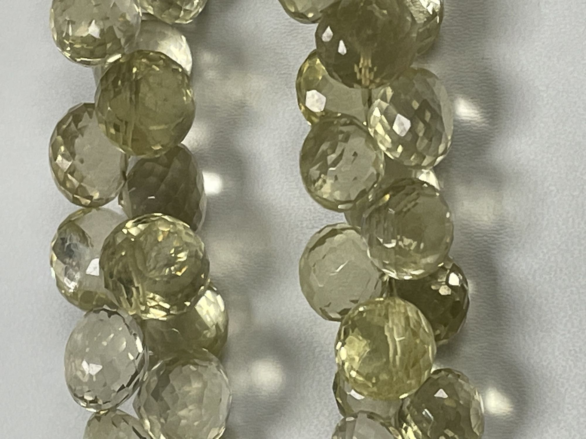 Lemon Quartz Onion Faceted