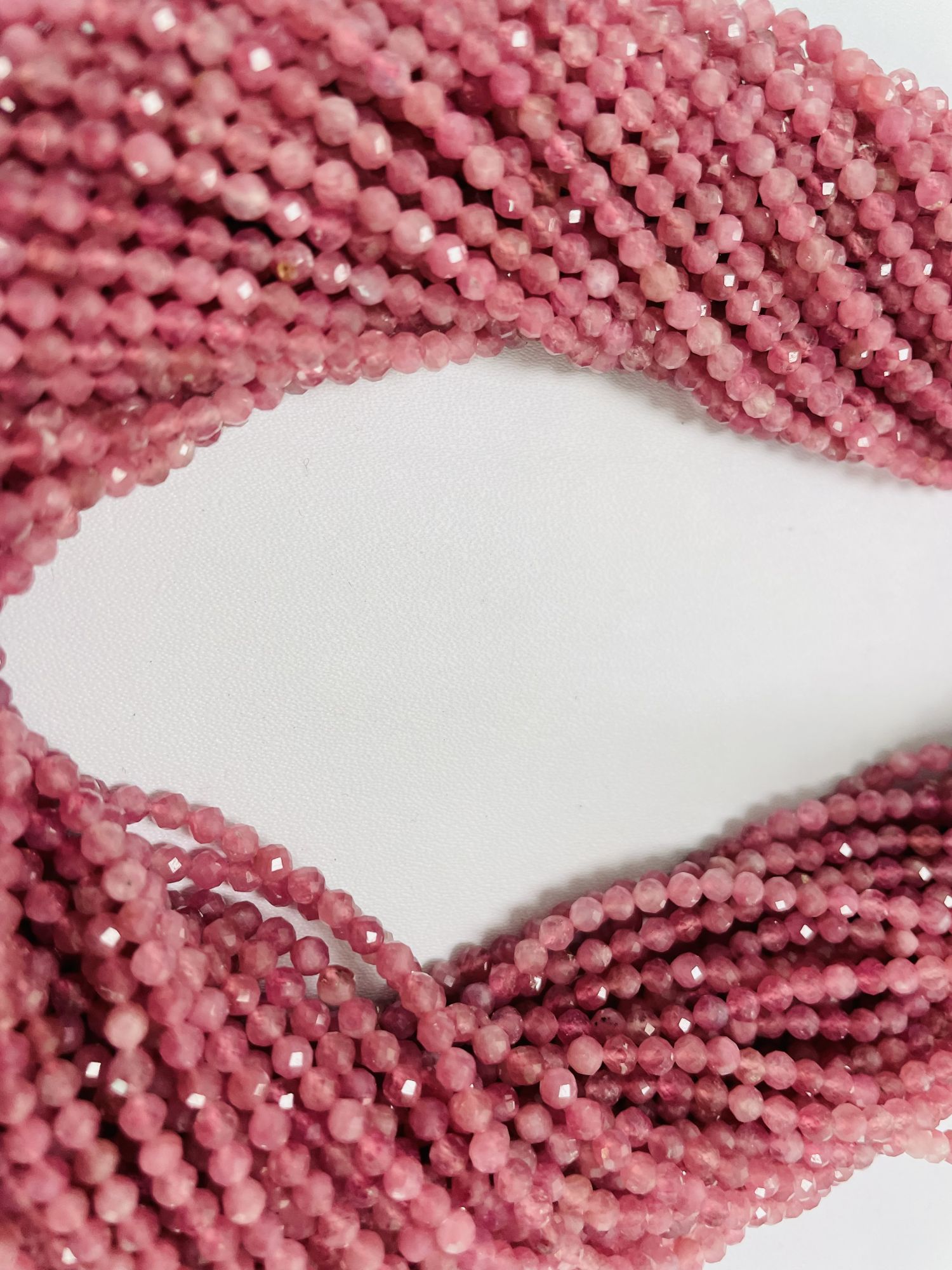 Tourmaline Rondelle Faceted