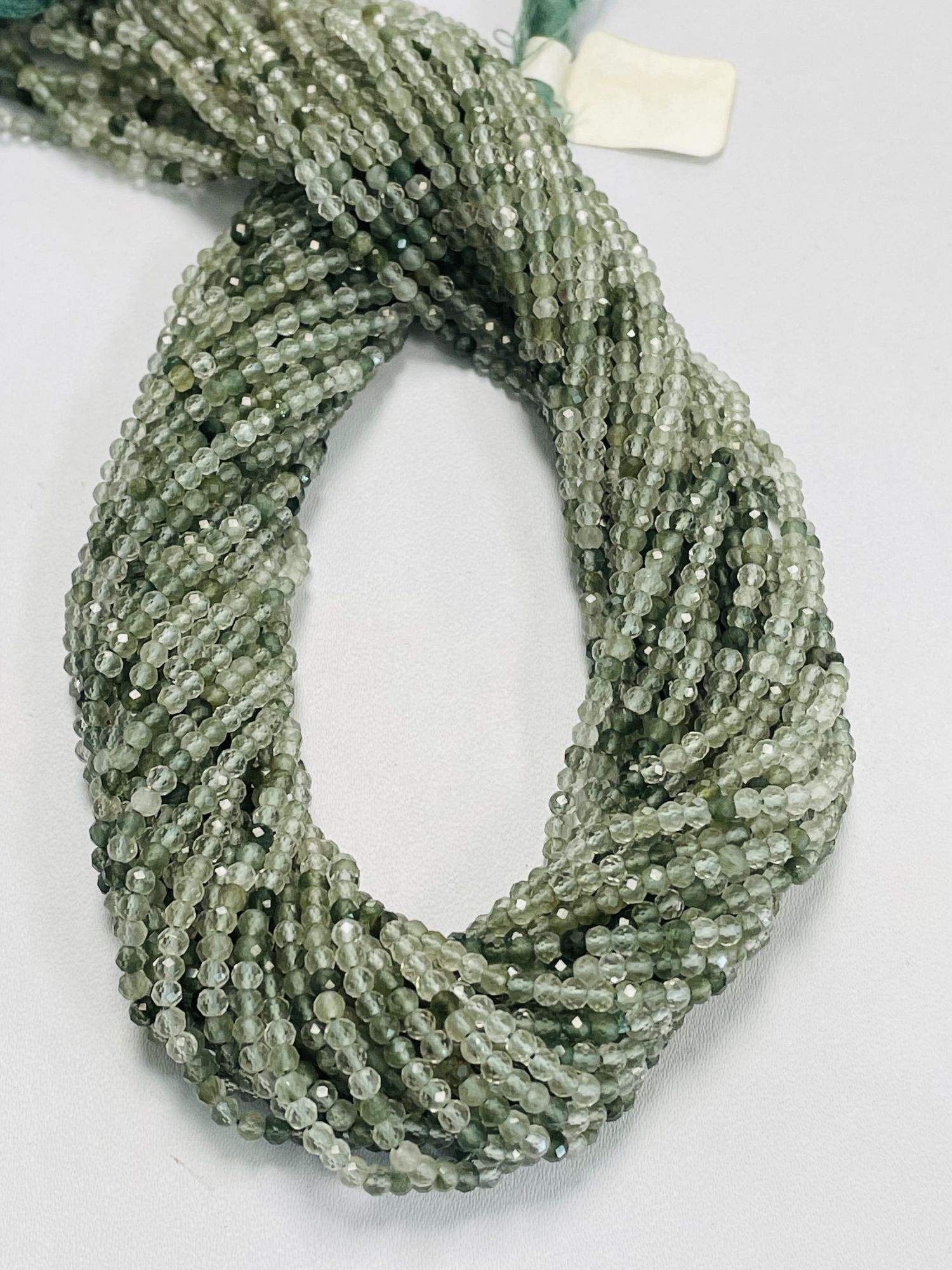 Rutilated Quartz Rondelle Faceted