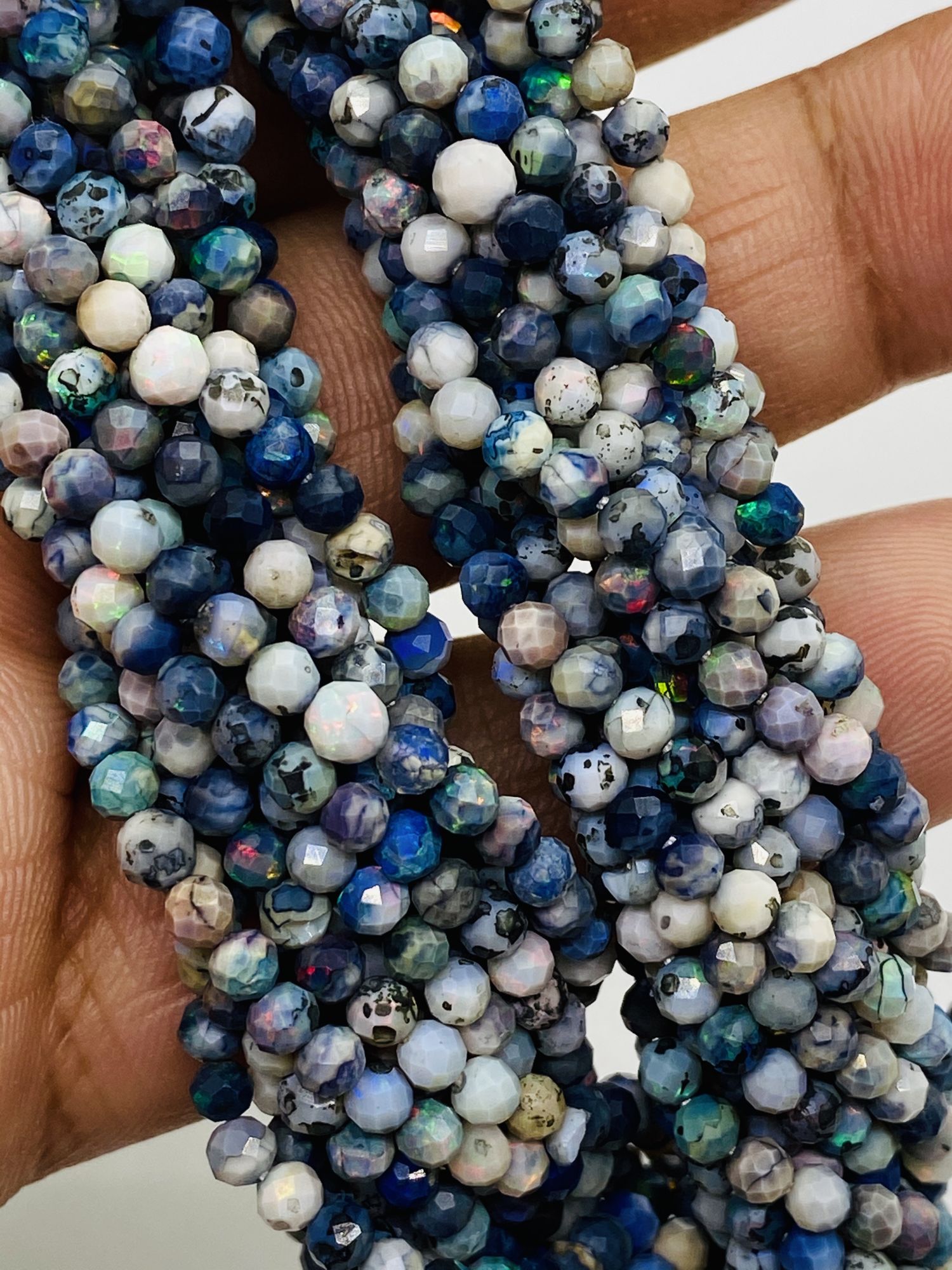 Natural Ethiopian Opal Rounds