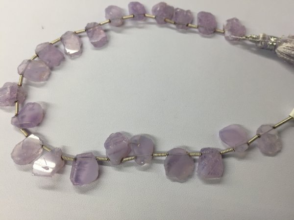 Scorolite Lavender Quartz Slices
