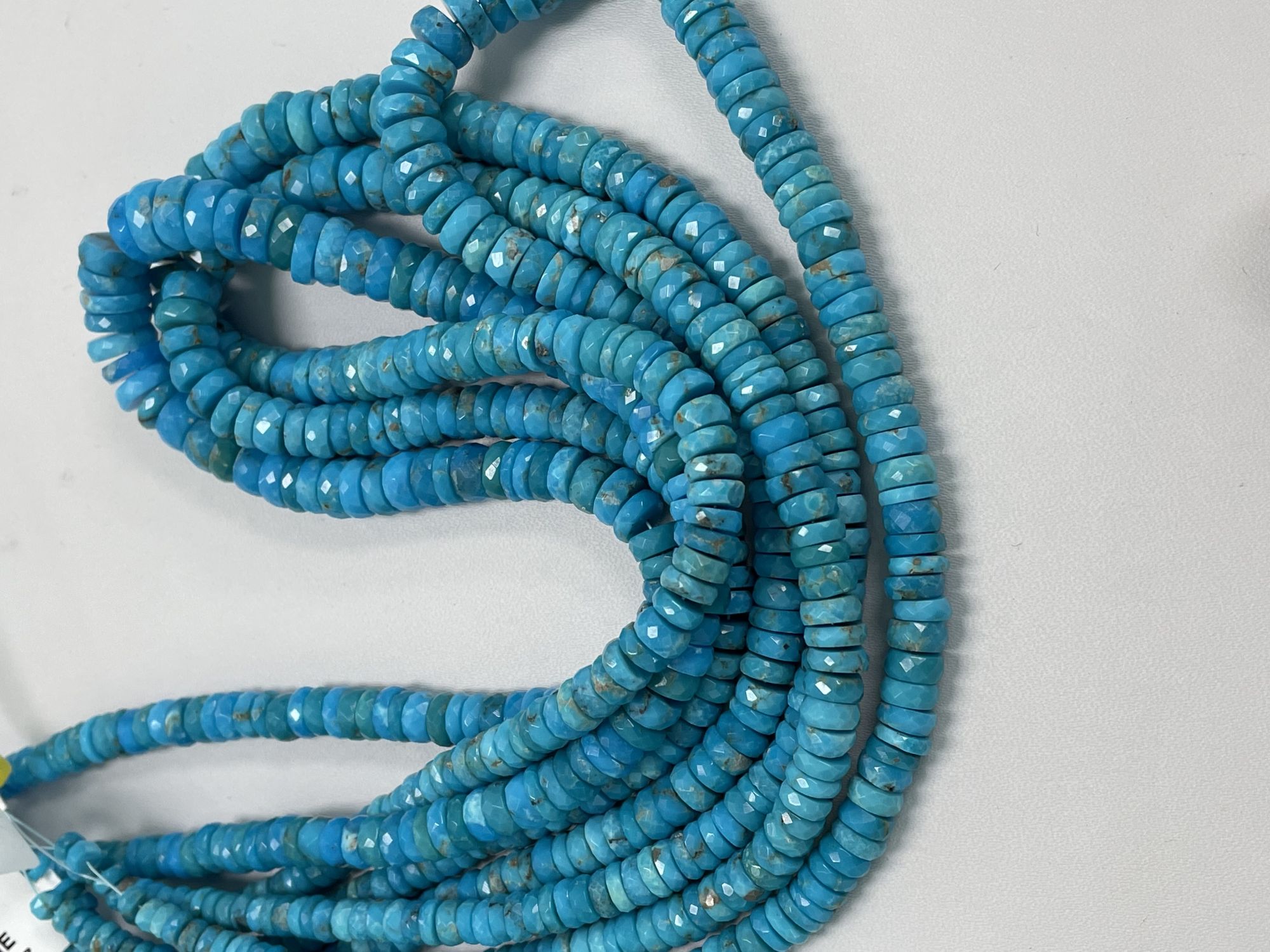 Turquoise Tire Faceted
