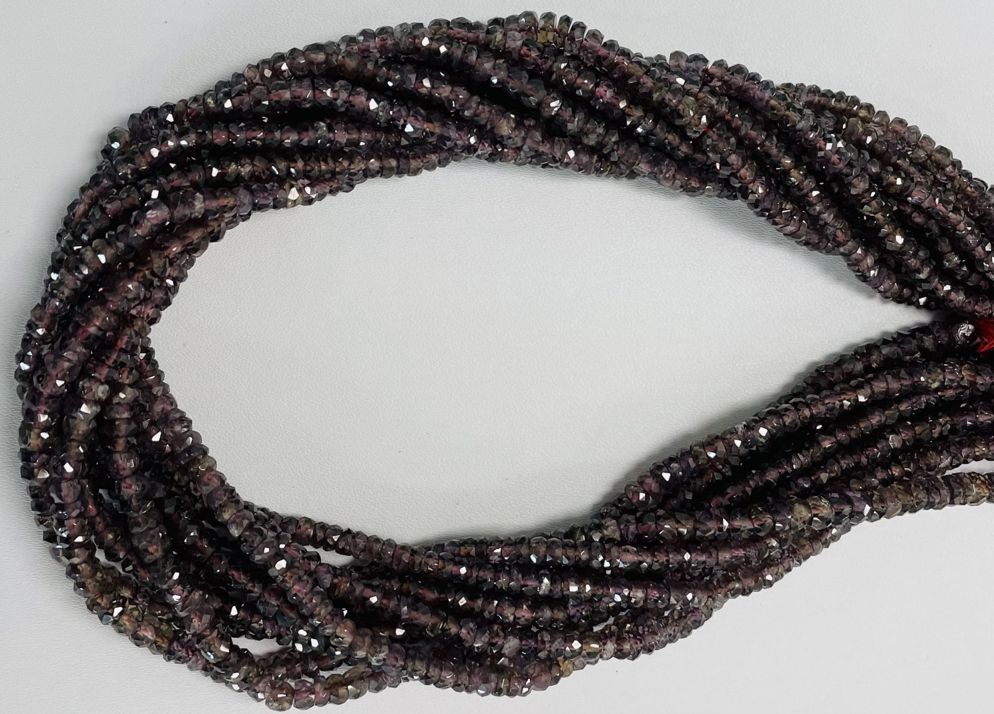 Color Change Garnet Rondelle Faceted