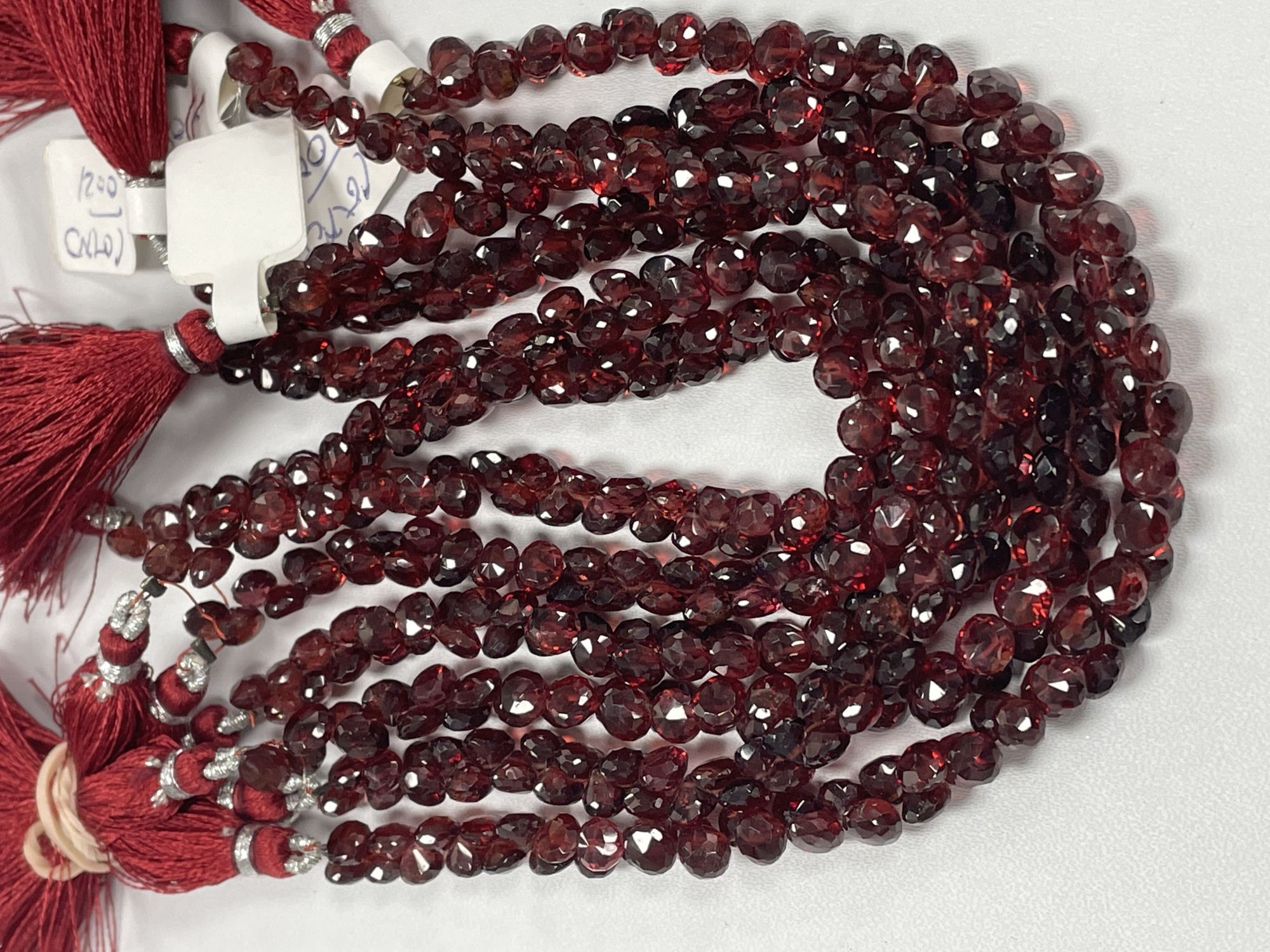 Garnet Onion Faceted