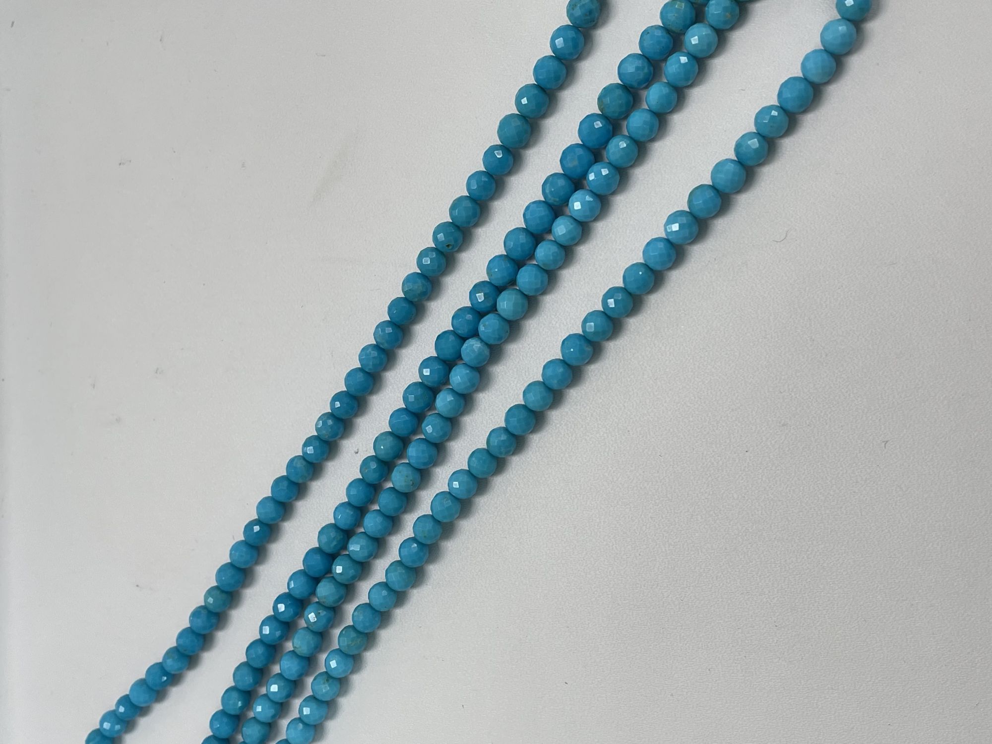 Turquoise Round Faceted