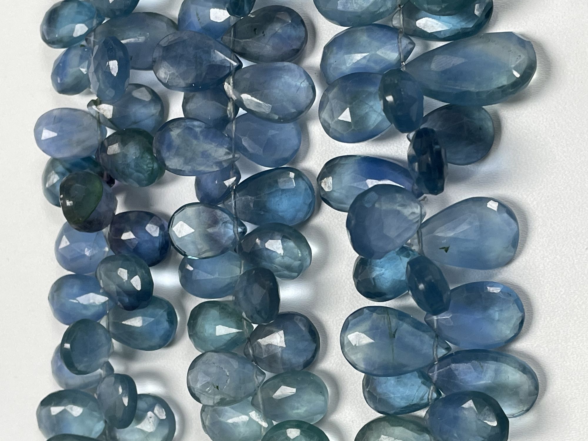 Fluorite Pear Faceted