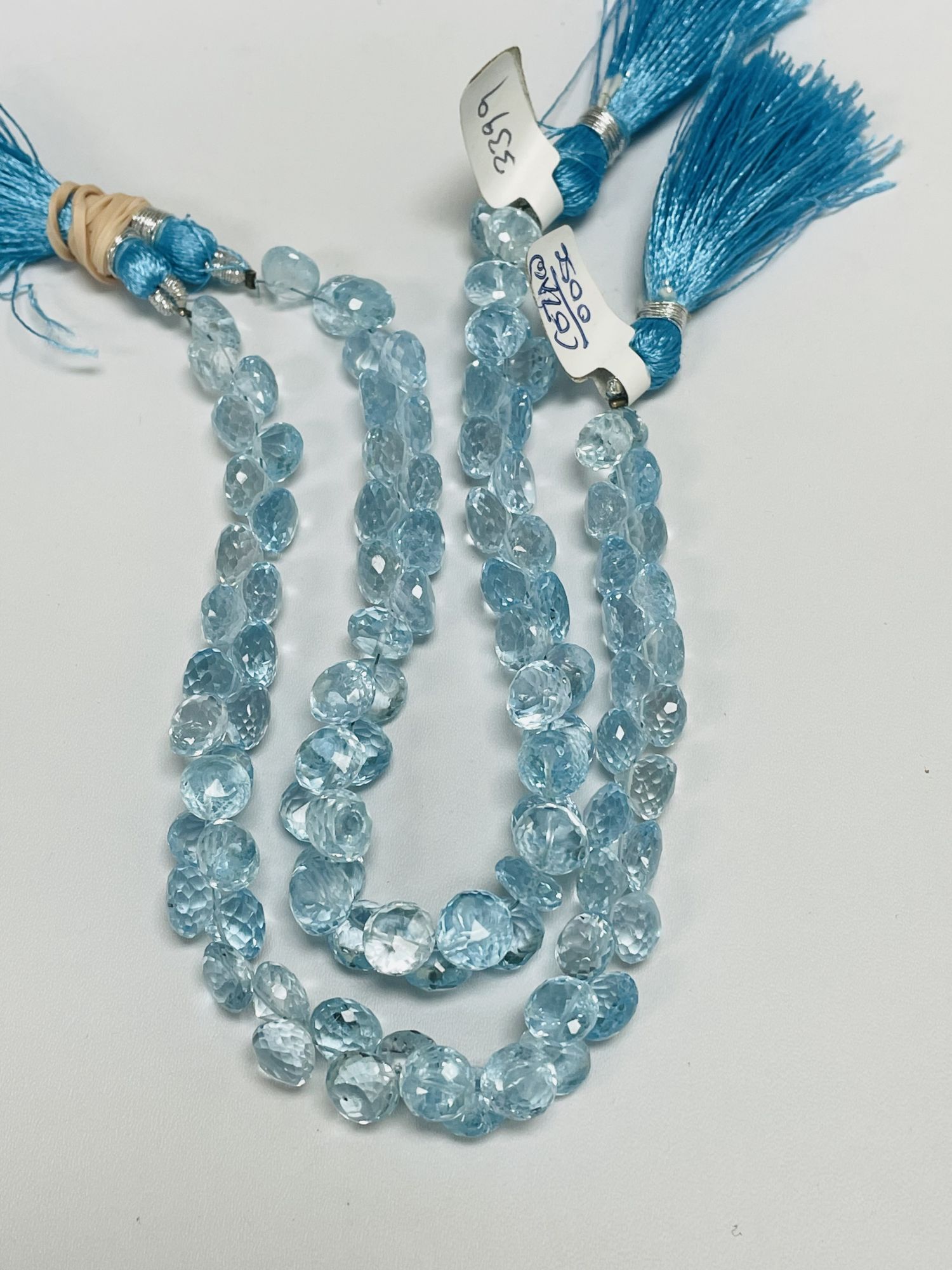 Sky Blue Topaz Onion Faceted