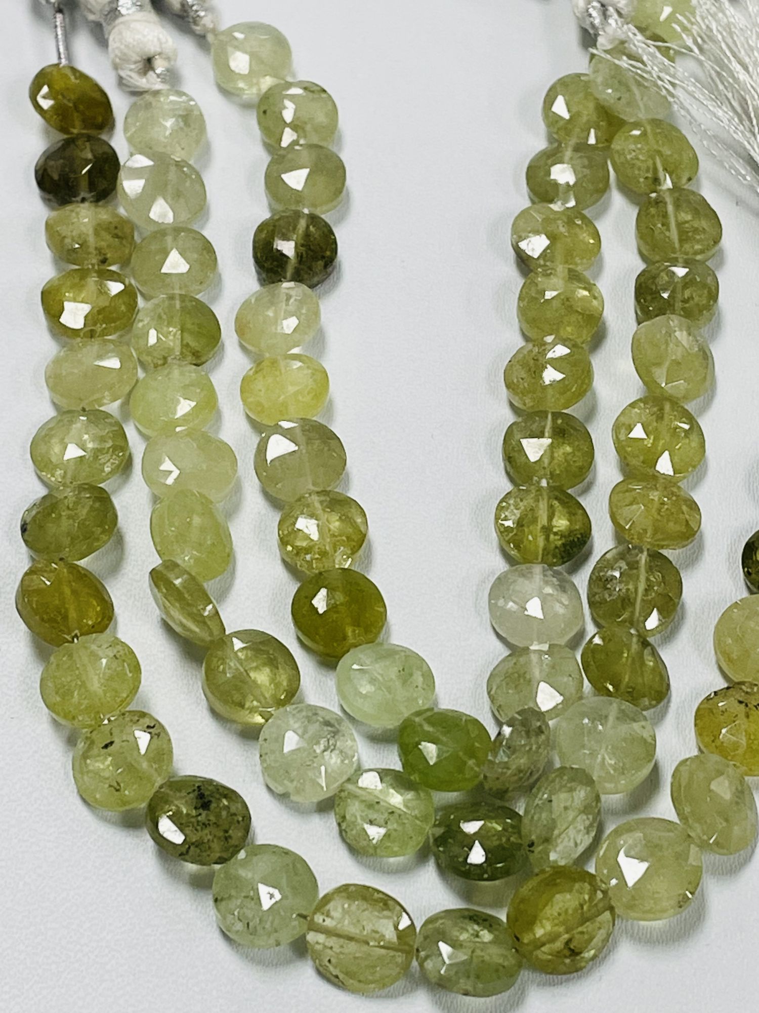 Grossular Garnet Coin