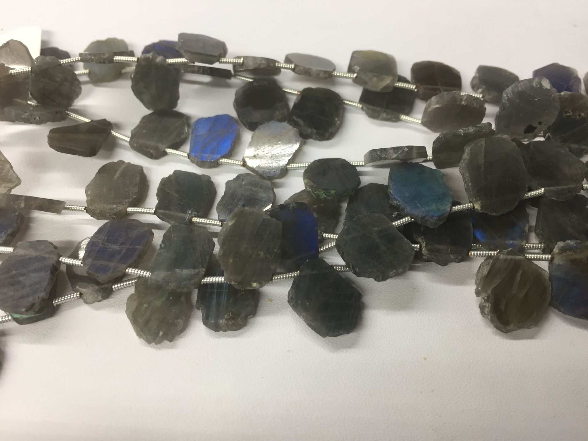 Labradorite Slices Faceted