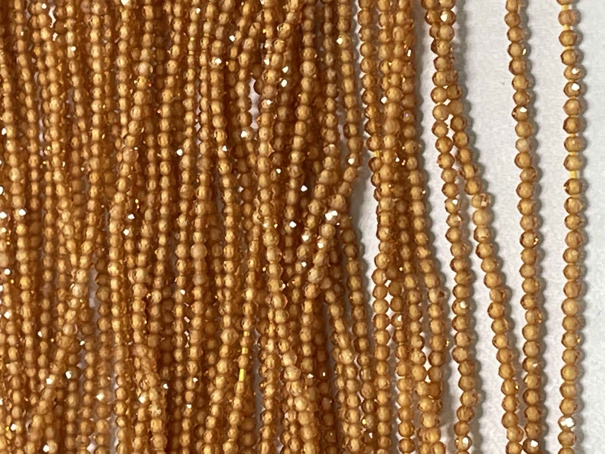 Fanta Garnet Rondelle Faceted