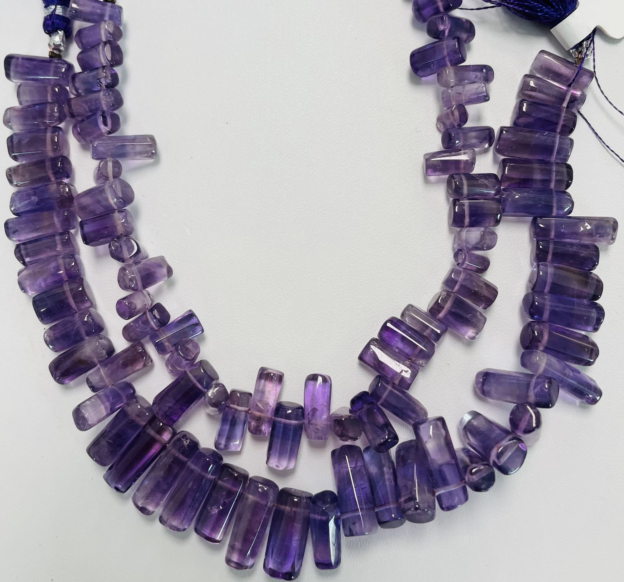 Purple Amethyst Tube Smooth