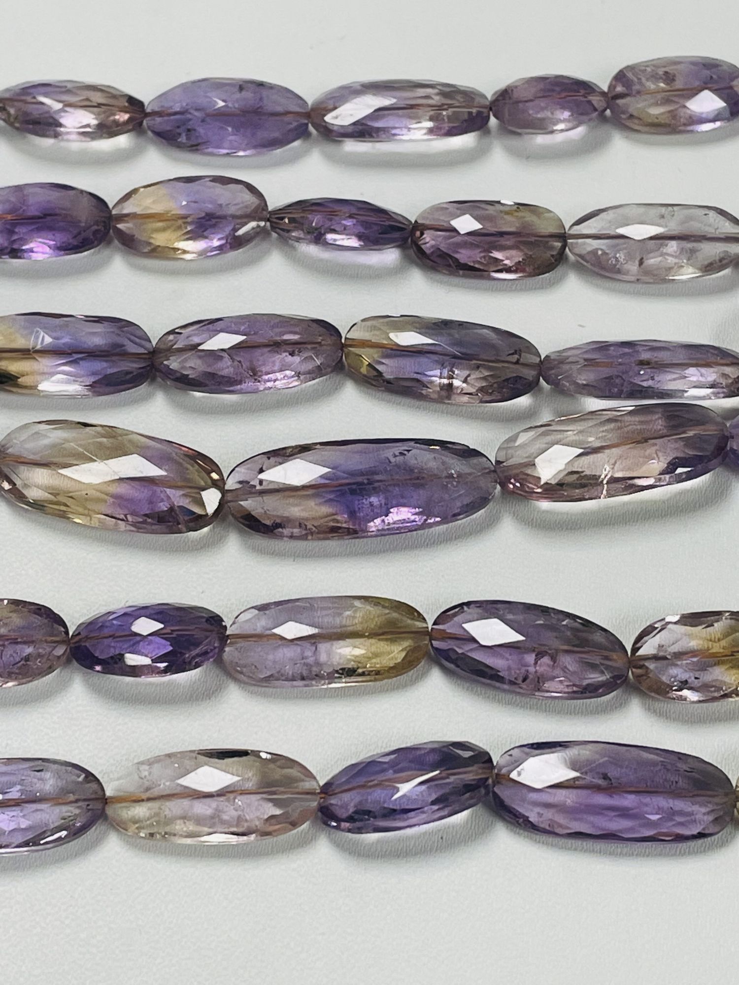 Ametrine Oval Faceted