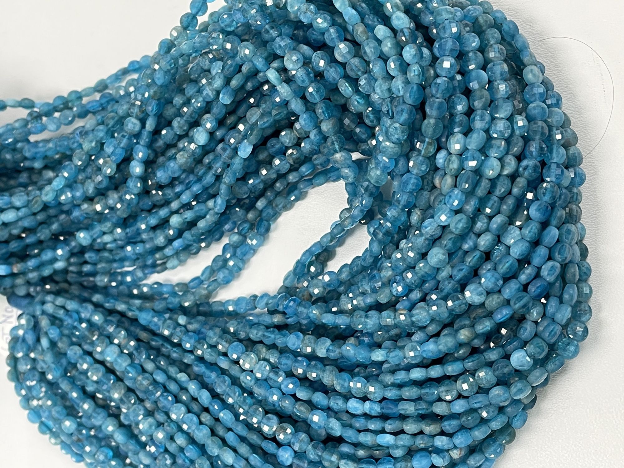 Apatite Coin Faceted