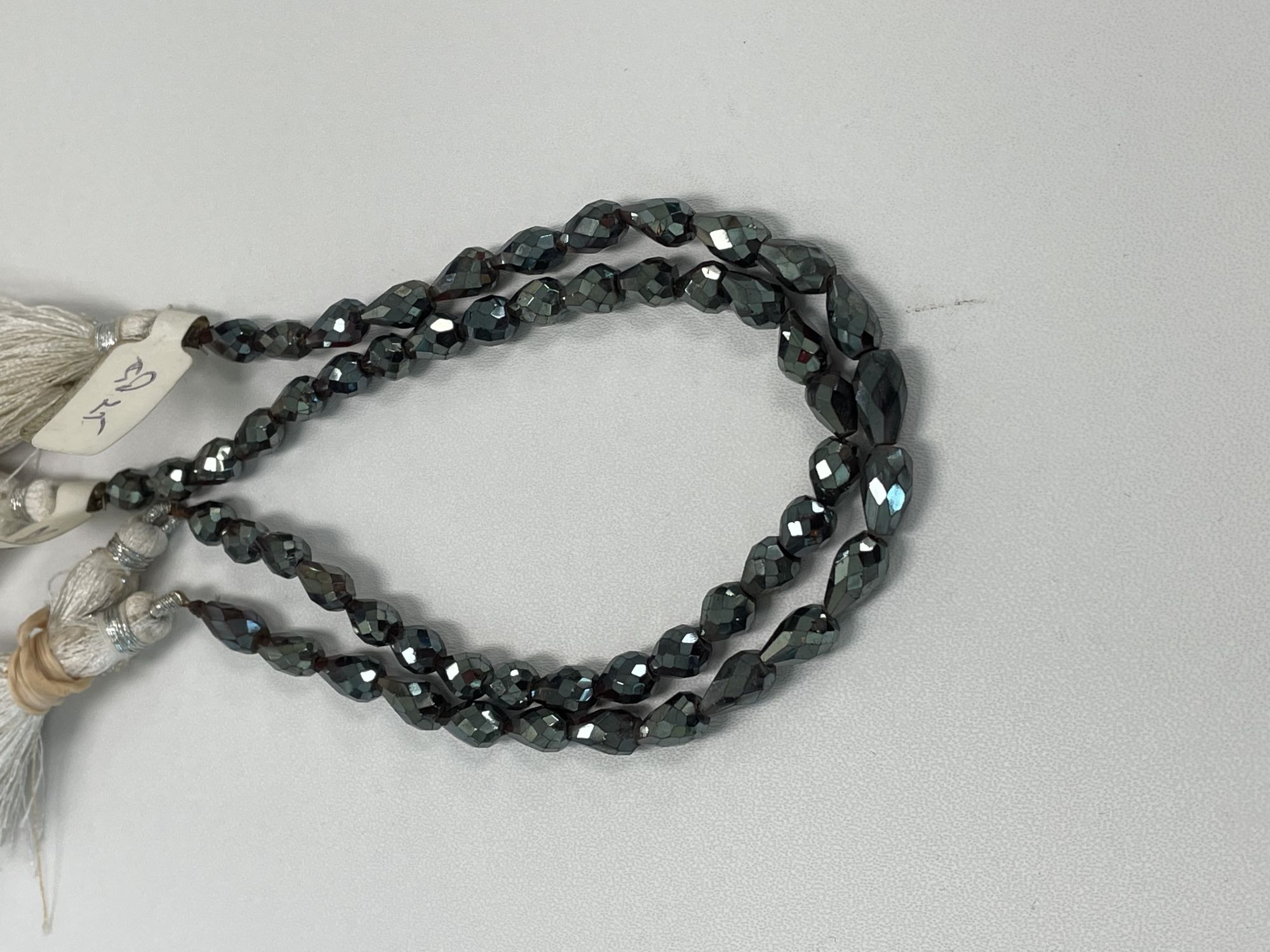 Mystic Red Garnet Drop Faceted