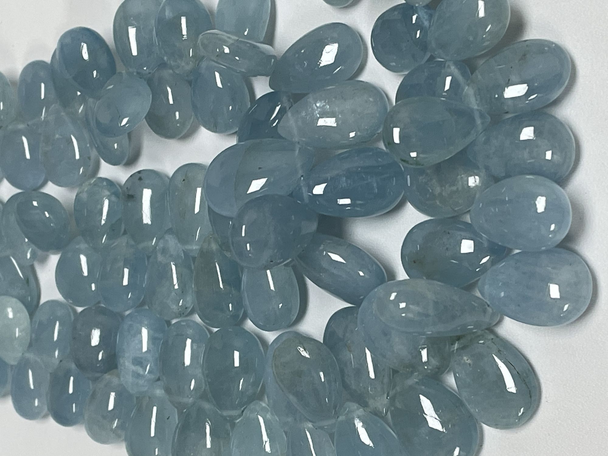 Aquamarine Pear Smooth