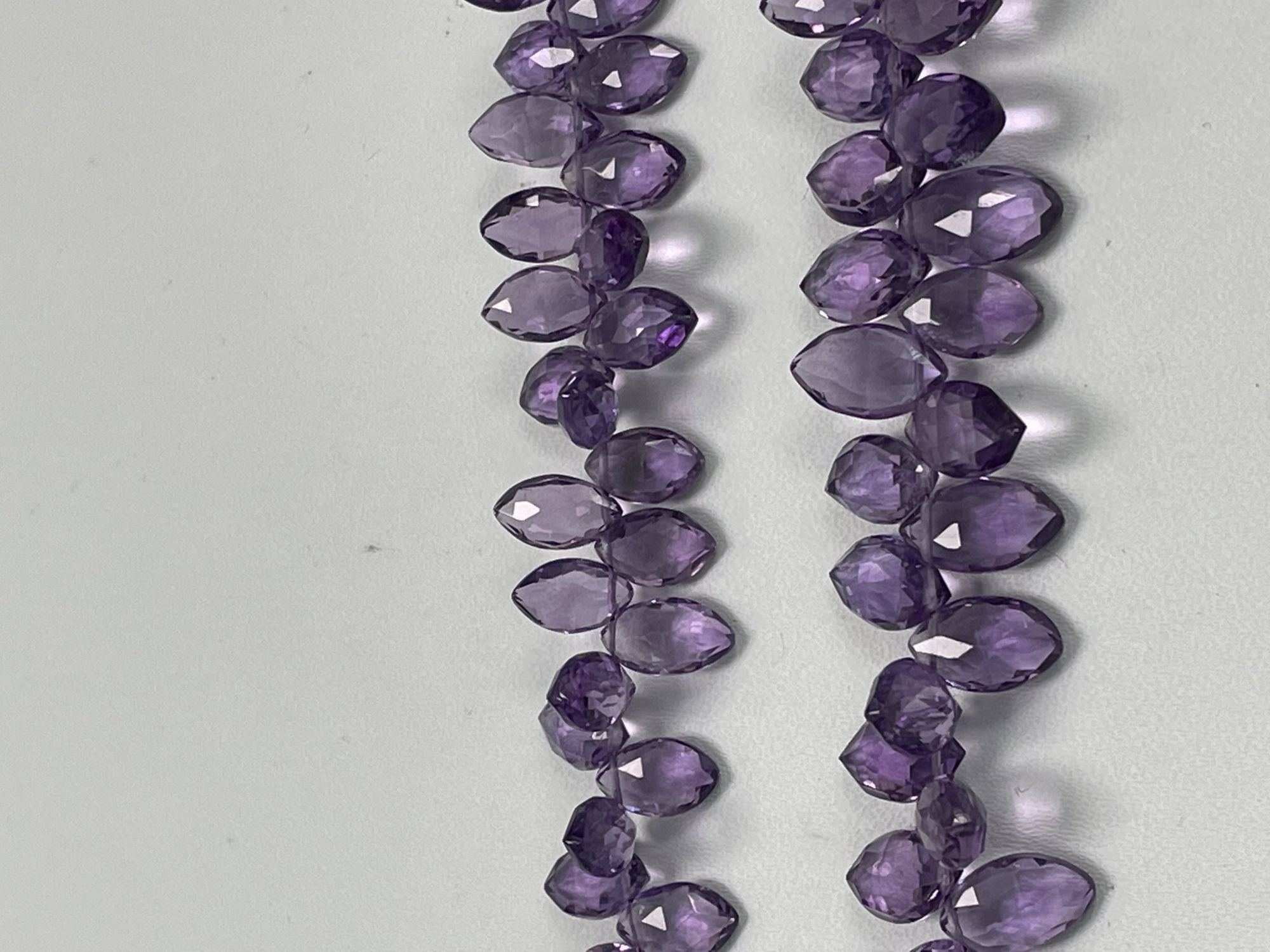 Purple Amethyst Marquise Faceted