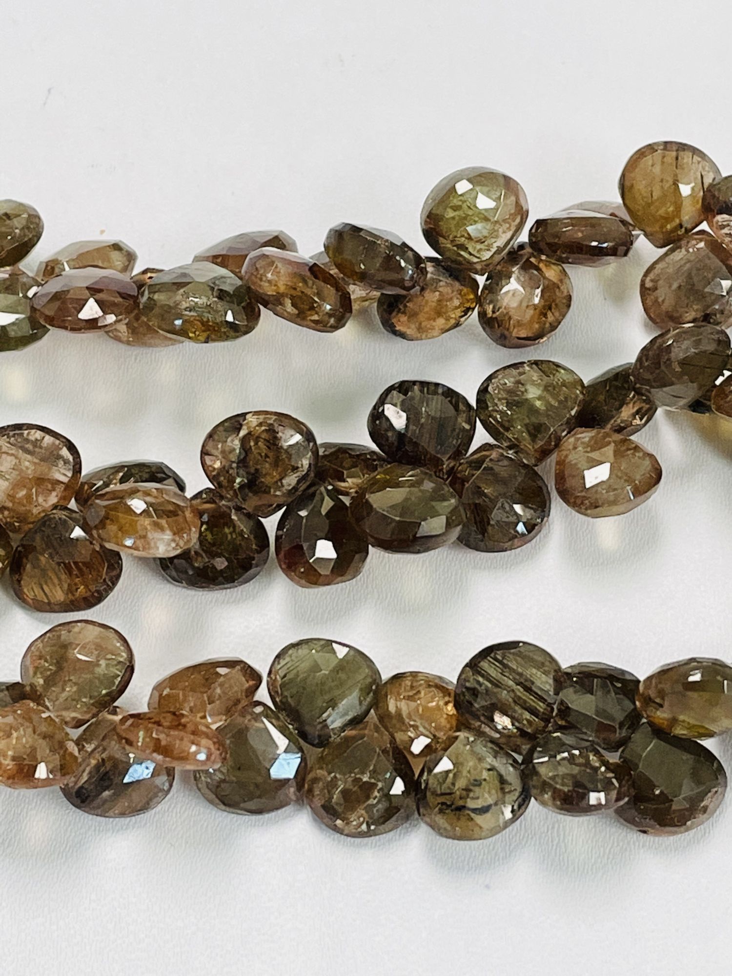 Andalusite Heart Faceted