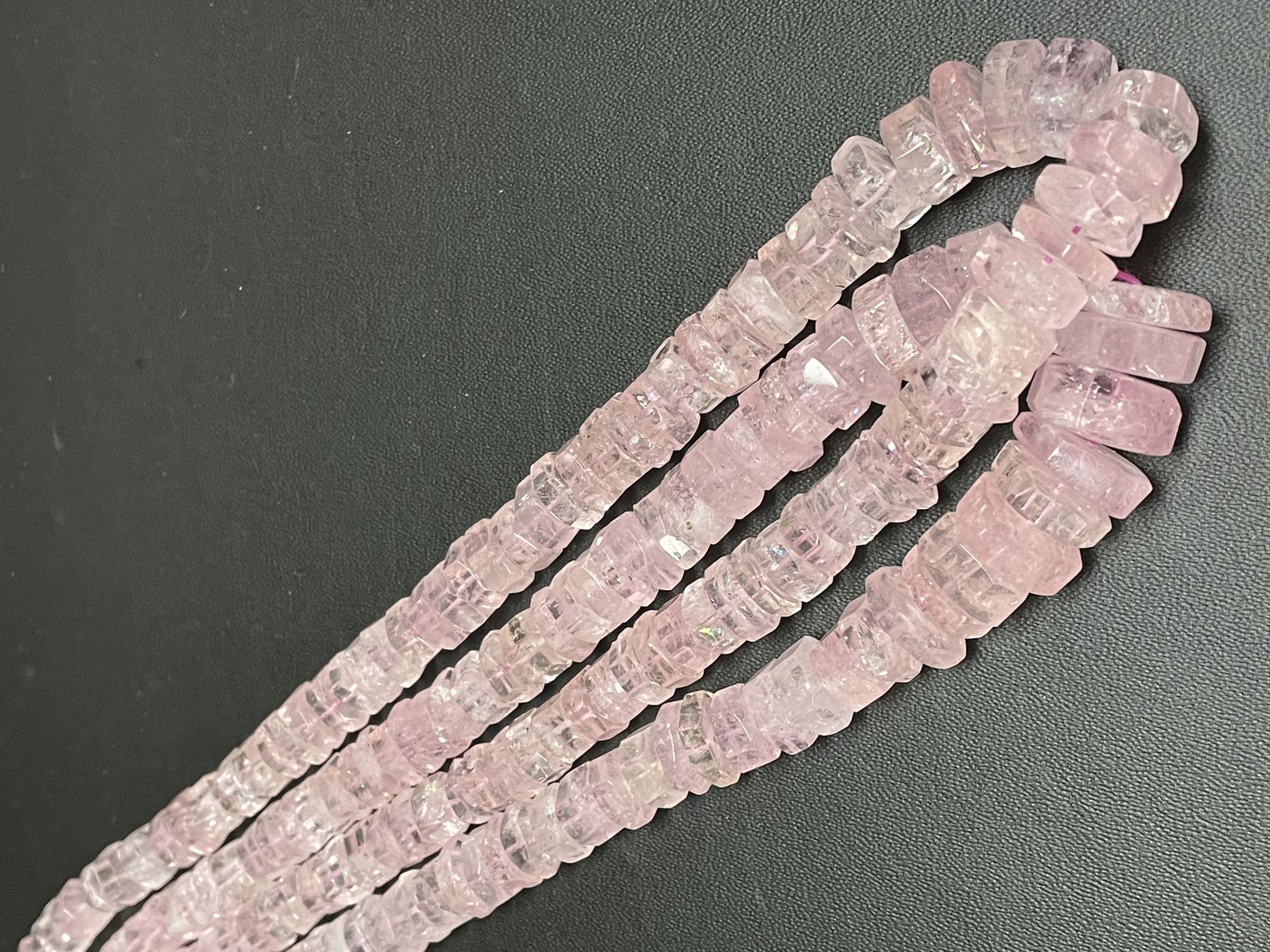 Morganite Bolt Faceted