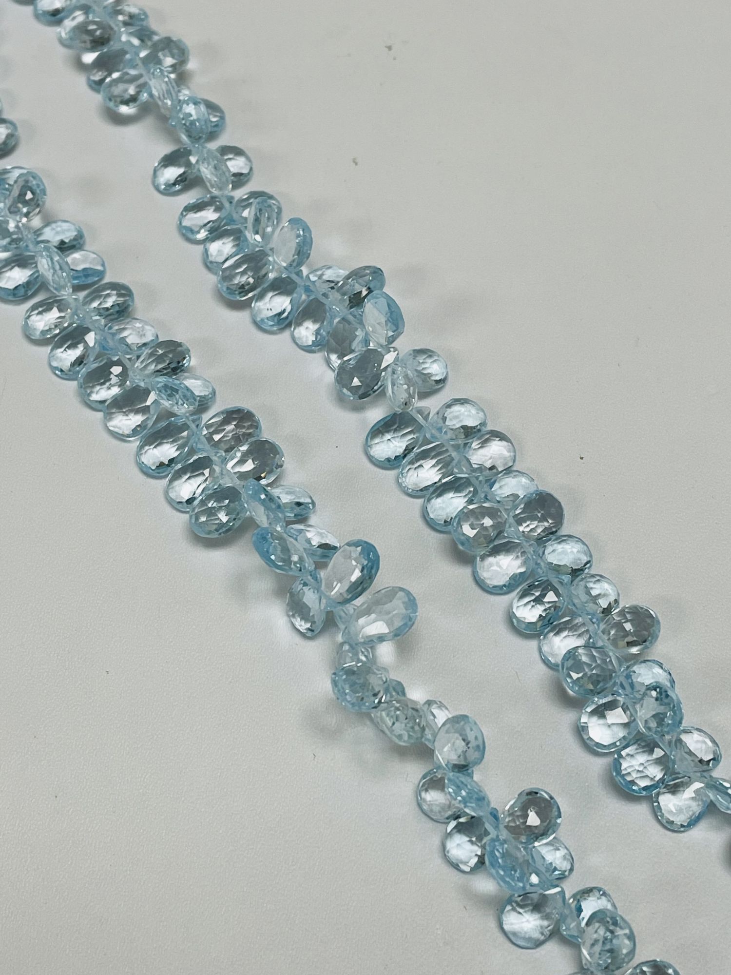 Sky Blue Topaz Pear Faceted