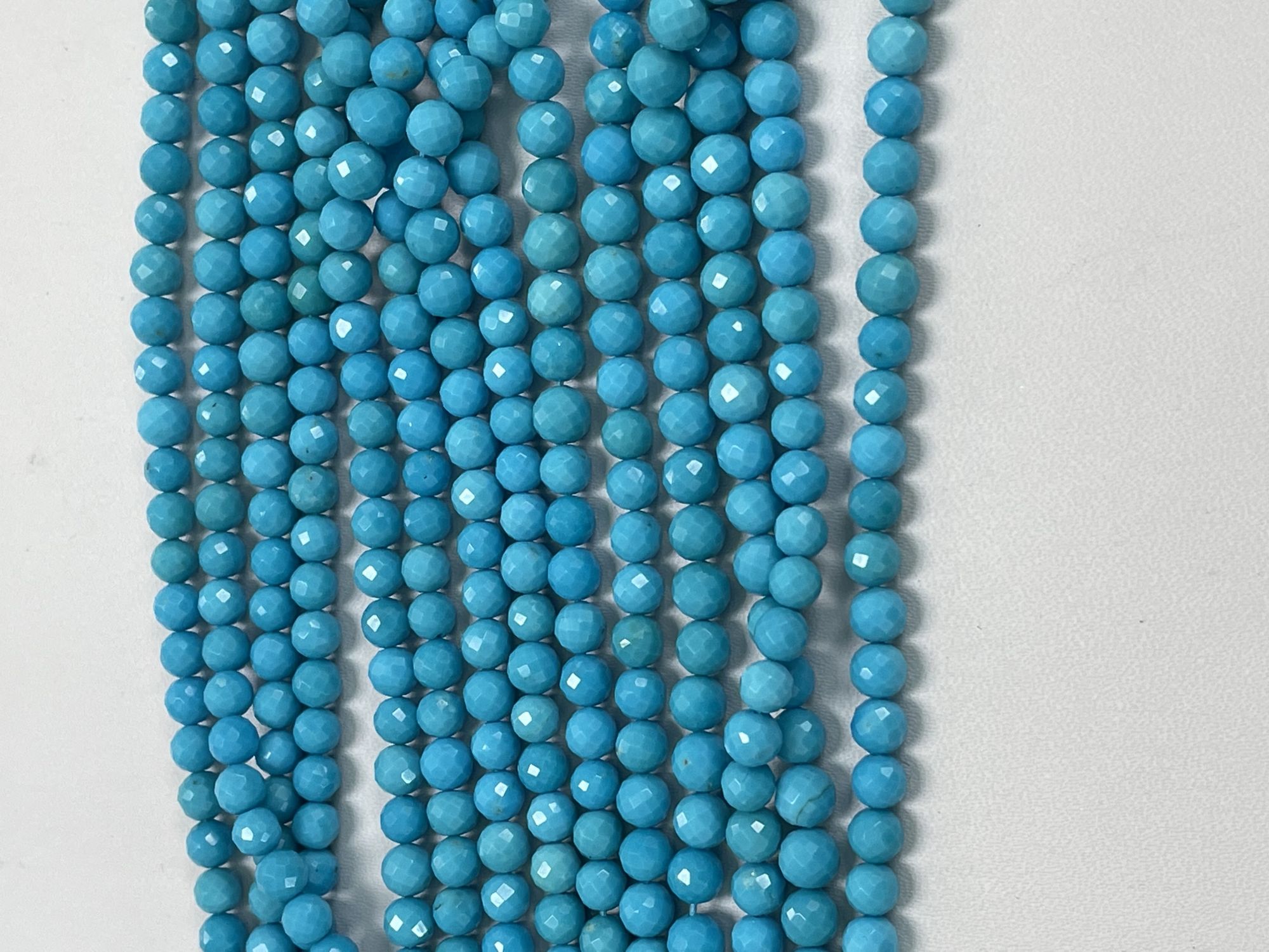 Turquoise Round Faceted