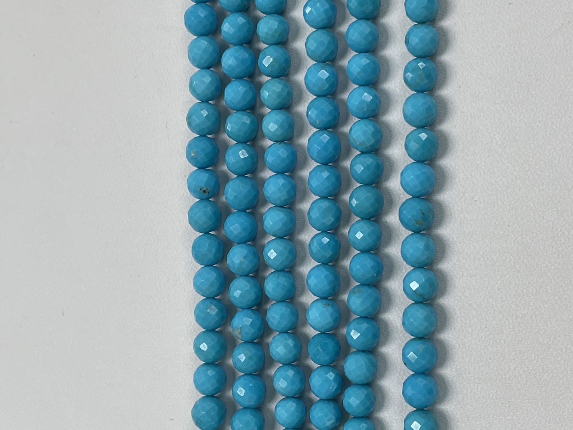 Turquoise Round Faceted