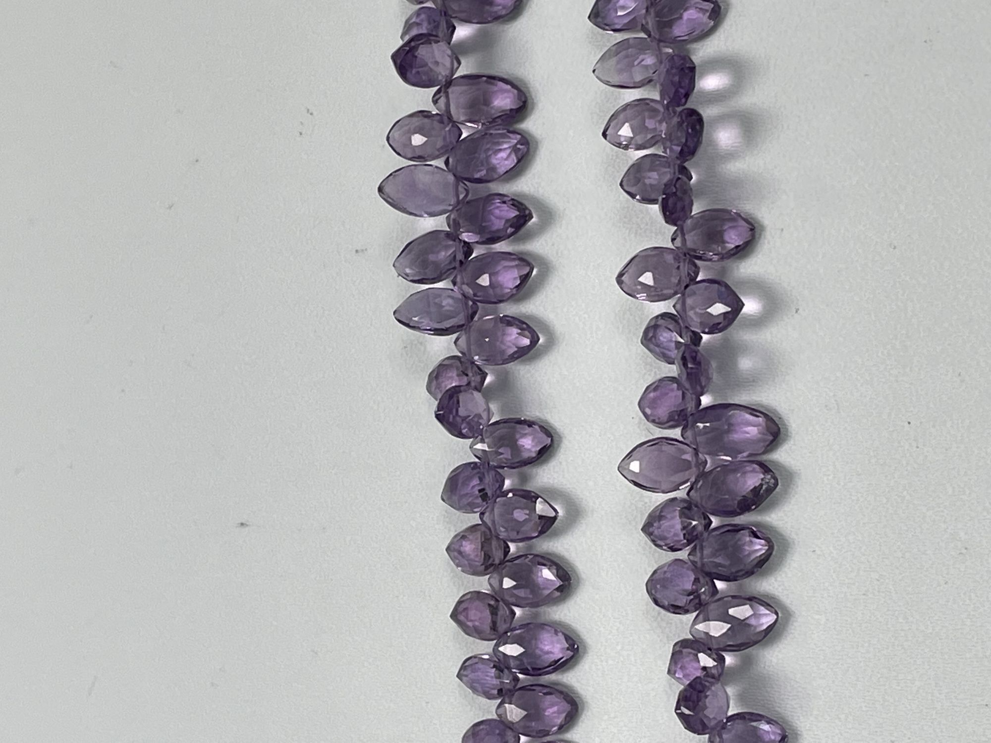 Purple Amethyst Marquise Faceted